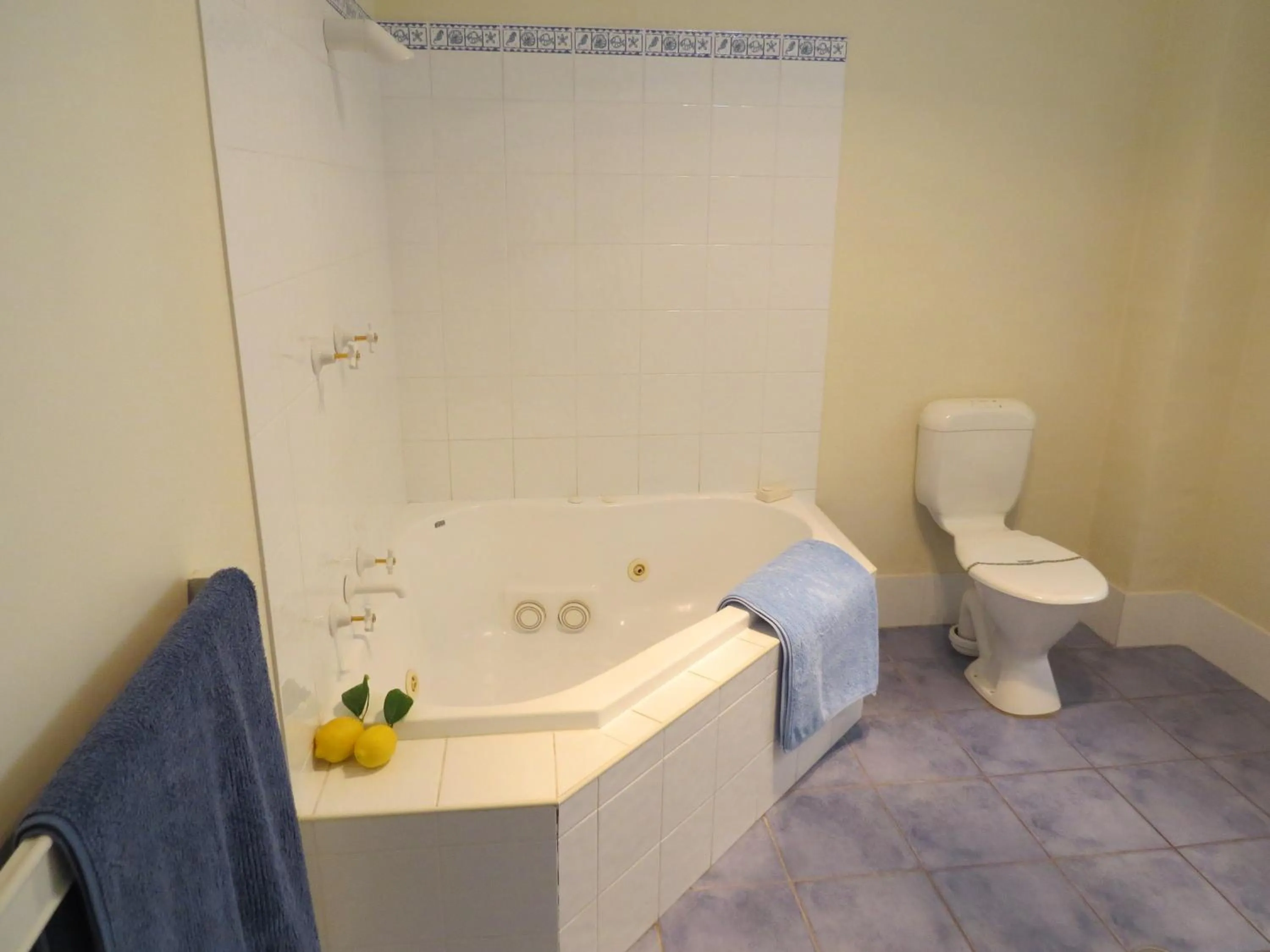 Bathroom in BlueWater Apartments