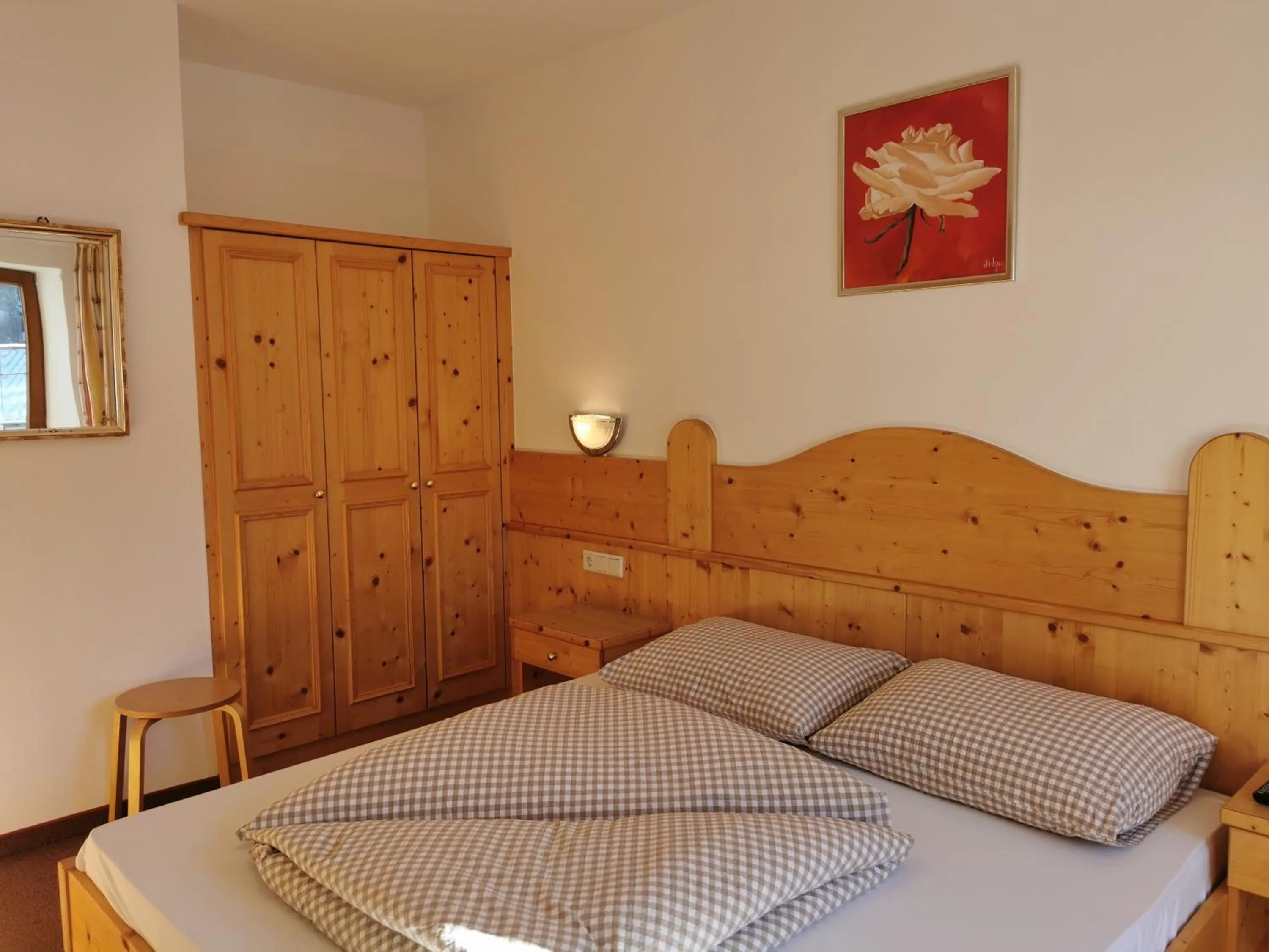 Bed in Hotel Garni Schönblick