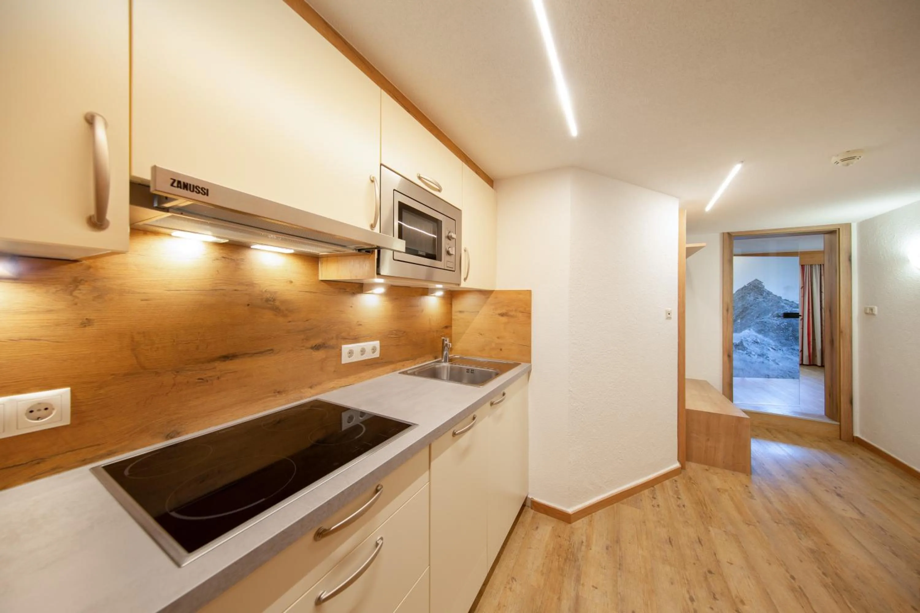 kitchen in Hotel Garni Schönblick