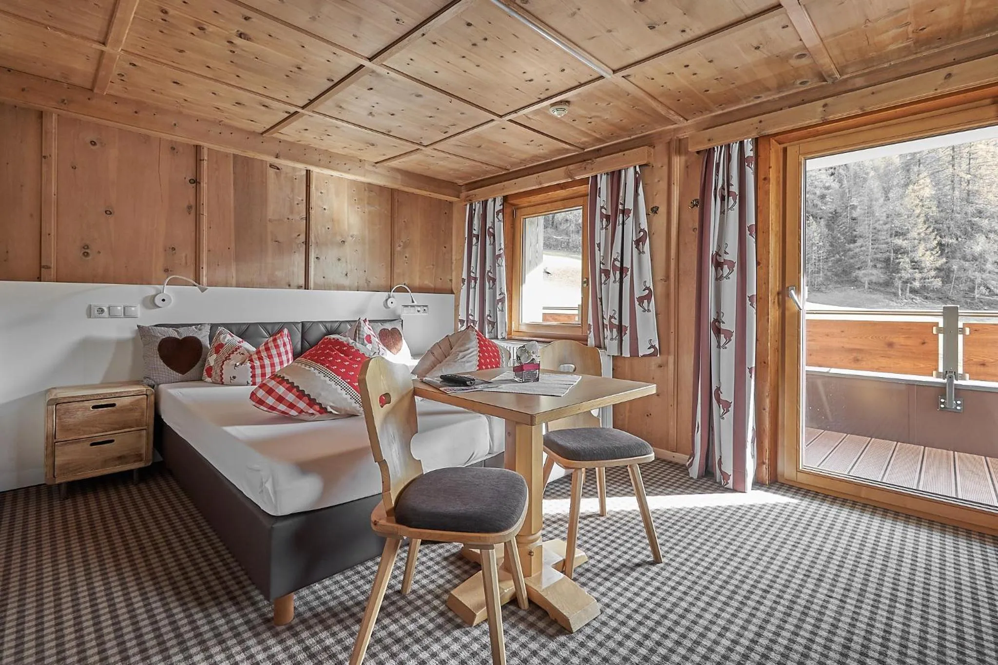 Bedroom in Hotel Garni Schönblick