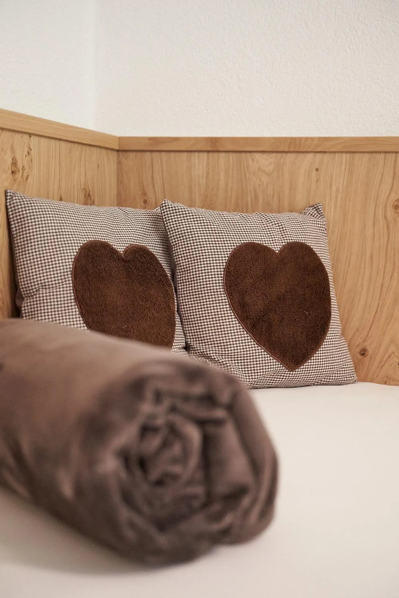 Decorative detail, Bed in Hotel Garni Schönblick