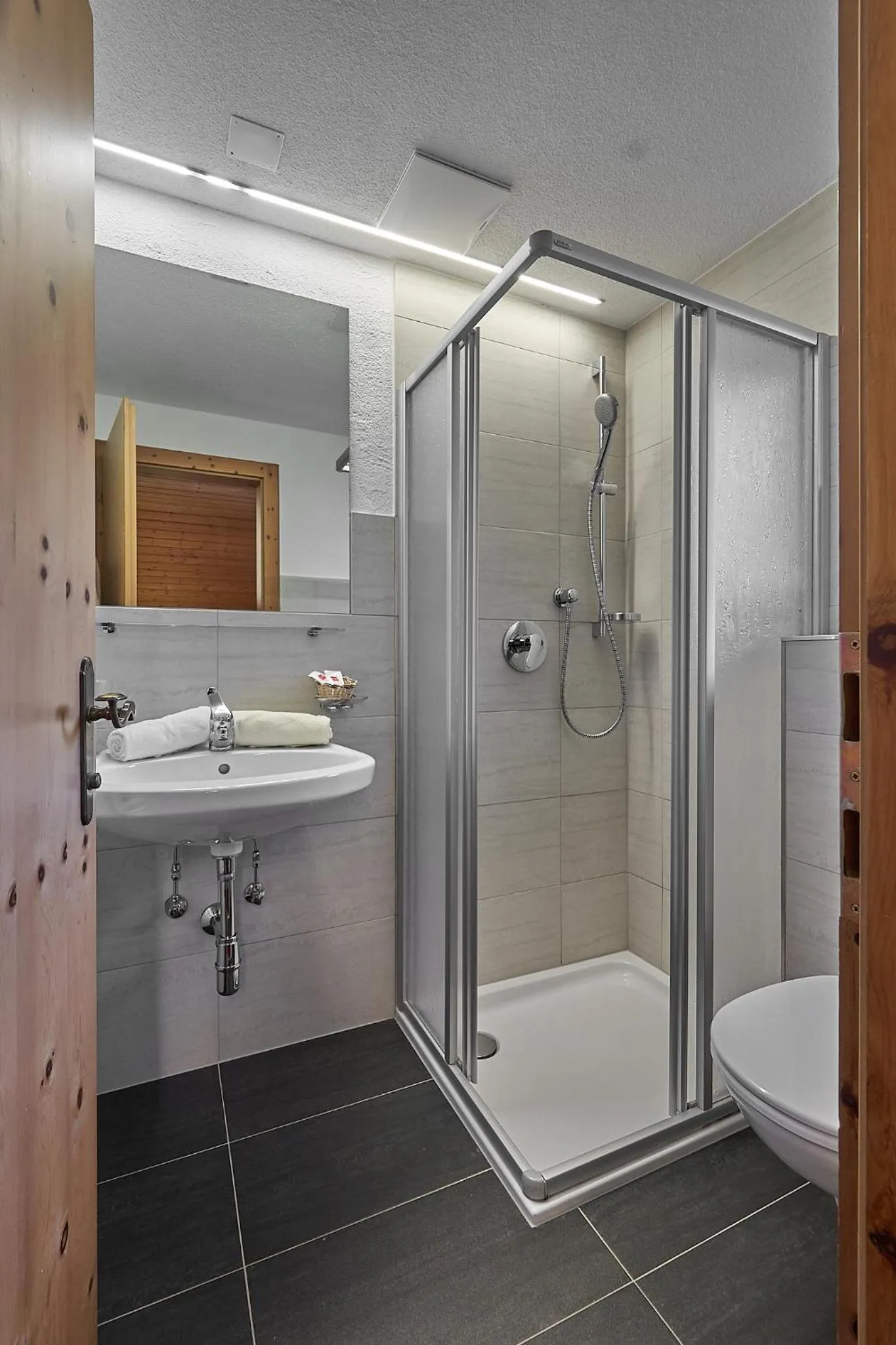 Bathroom in Hotel Garni Schönblick