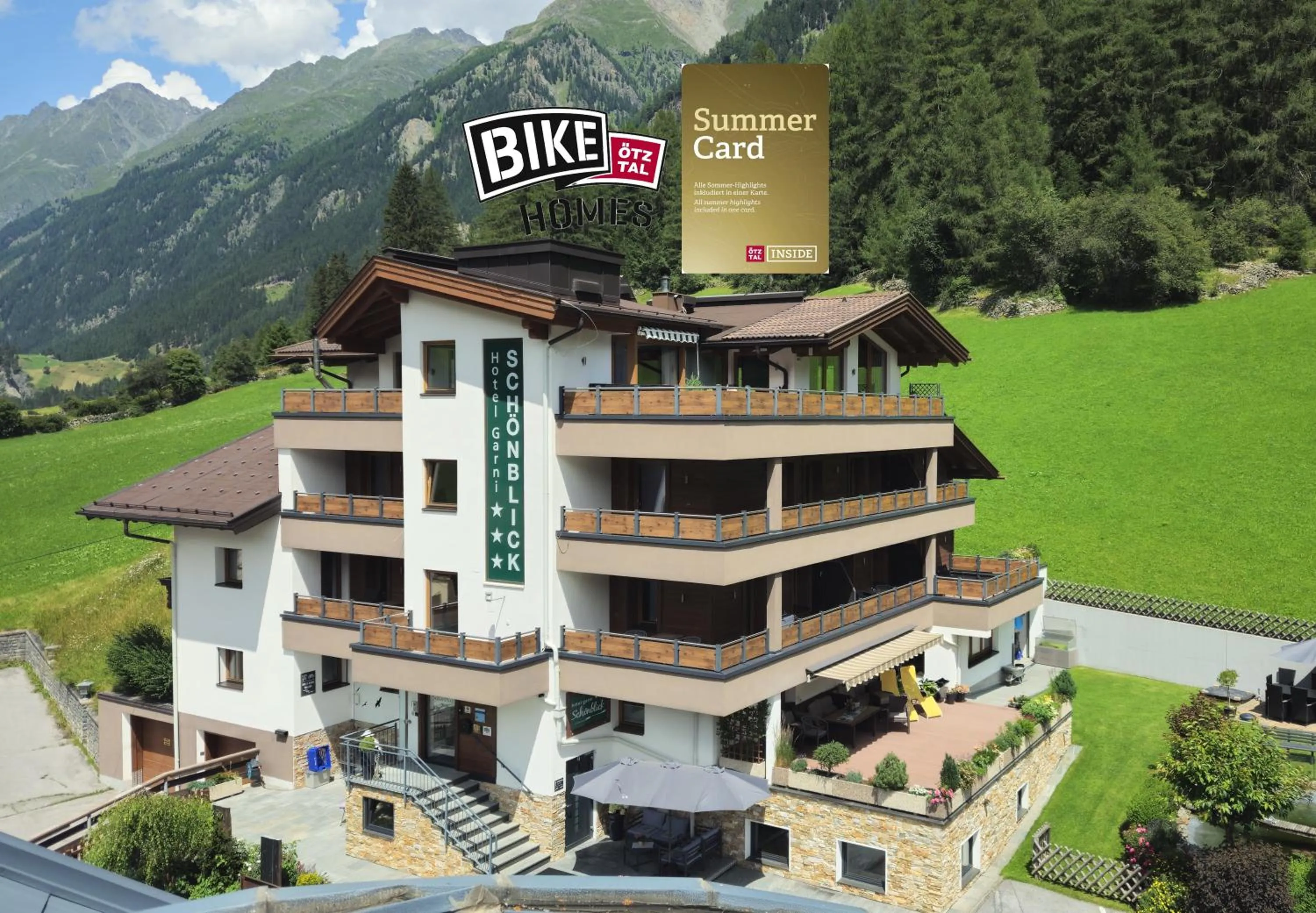 Property building in Hotel Garni Schönblick