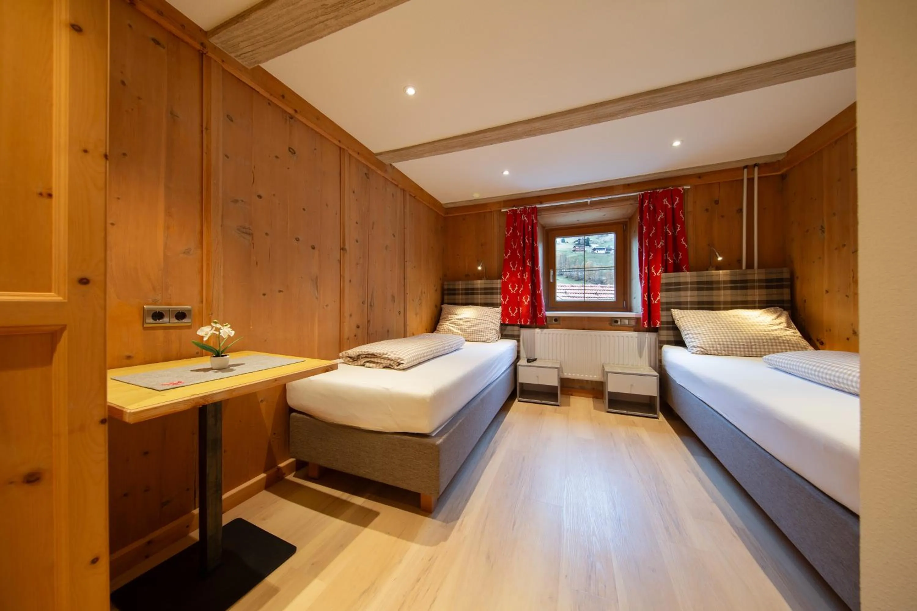 Bedroom, Bed in Hotel Garni Schönblick