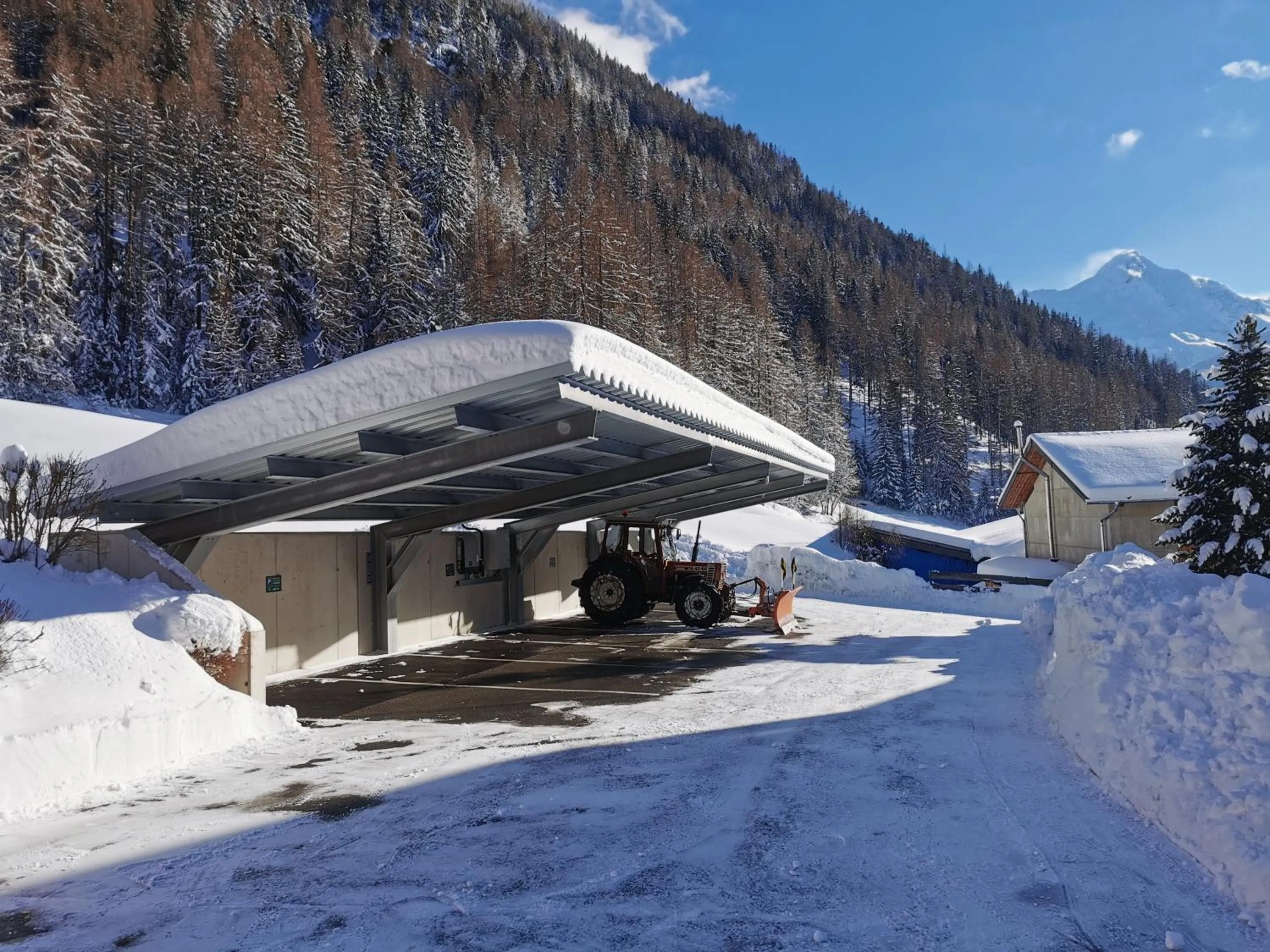 Parking in Hotel Garni Schönblick