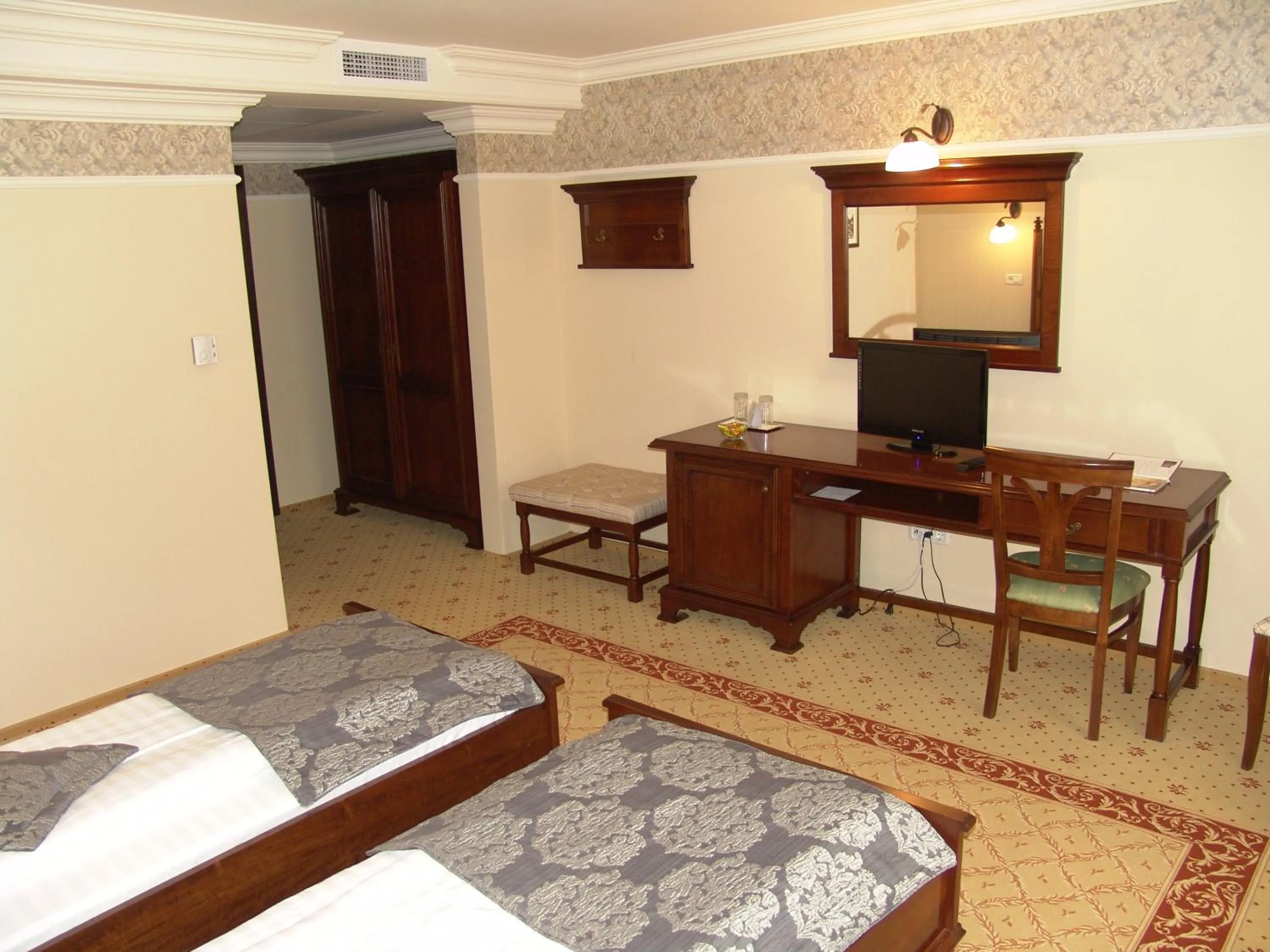 Property building, Bed in Pension Noblesse