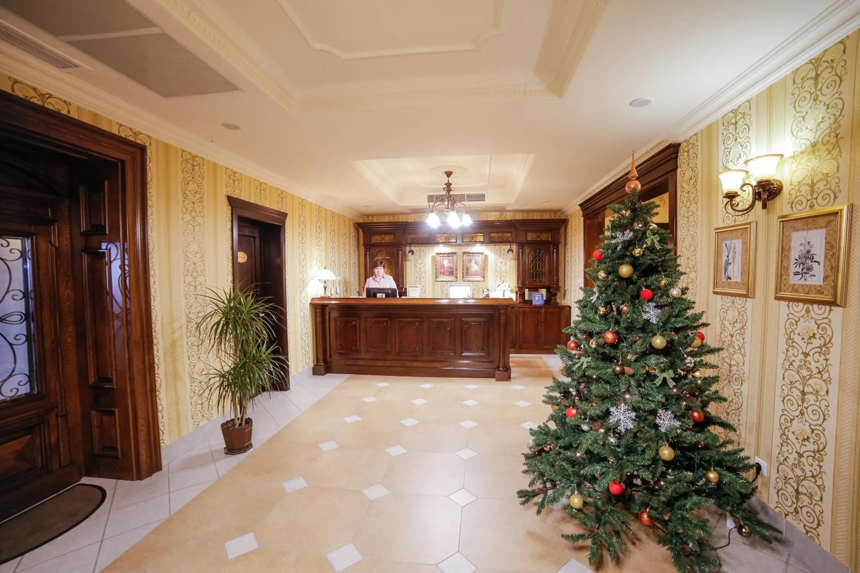 Lobby or reception in Pension Noblesse