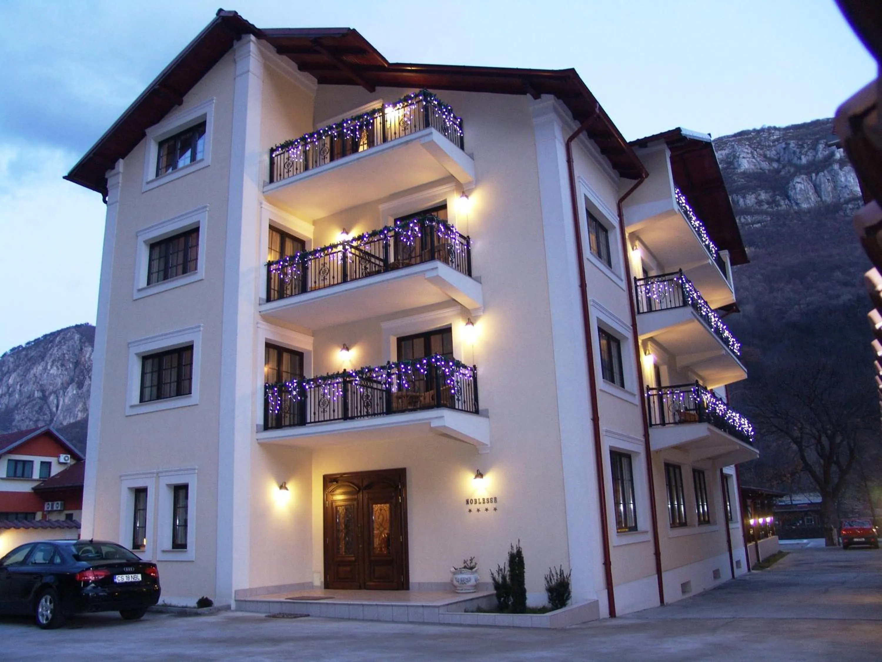 Facade/entrance in Pension Noblesse