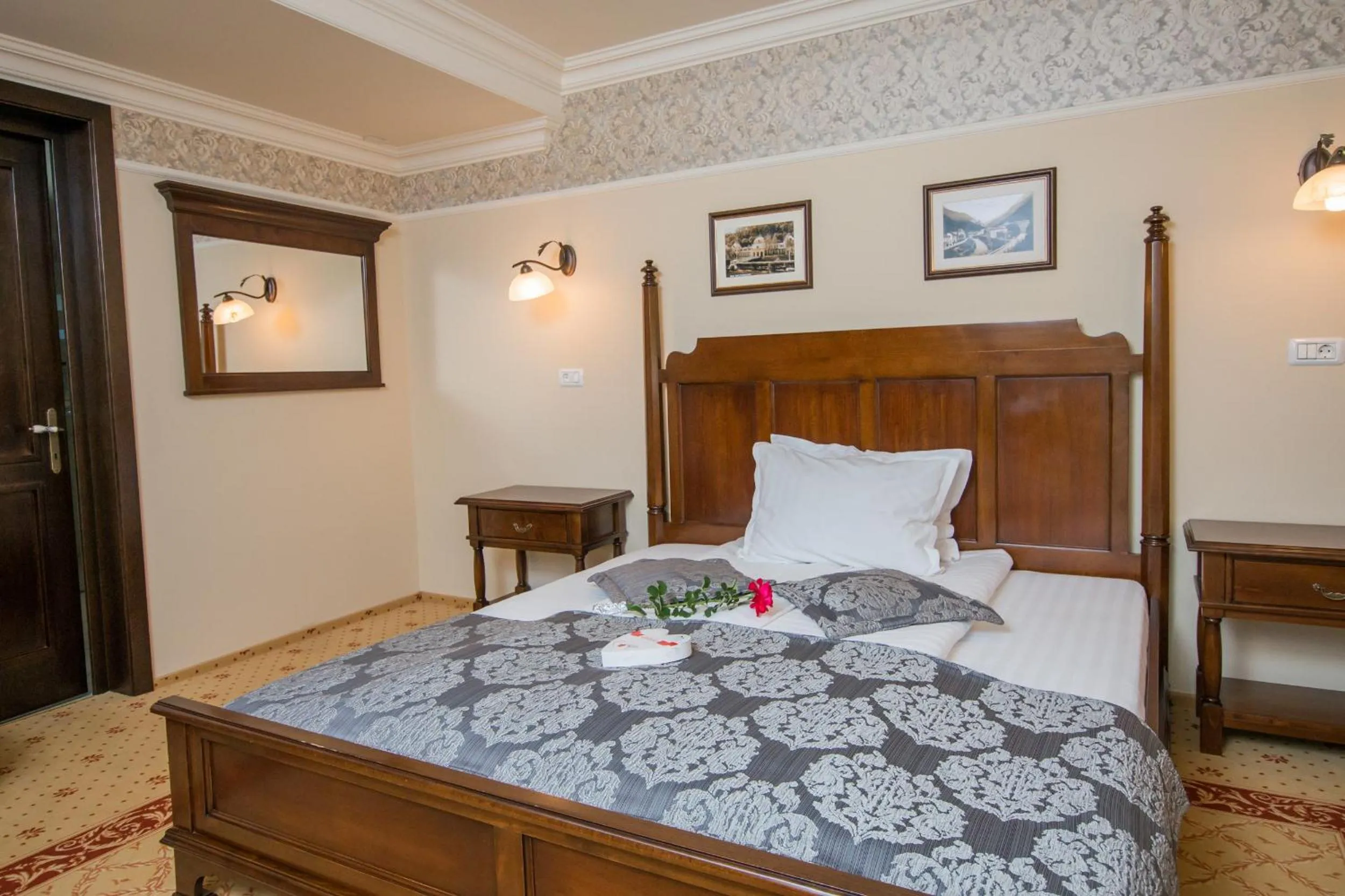 Bed in Pension Noblesse