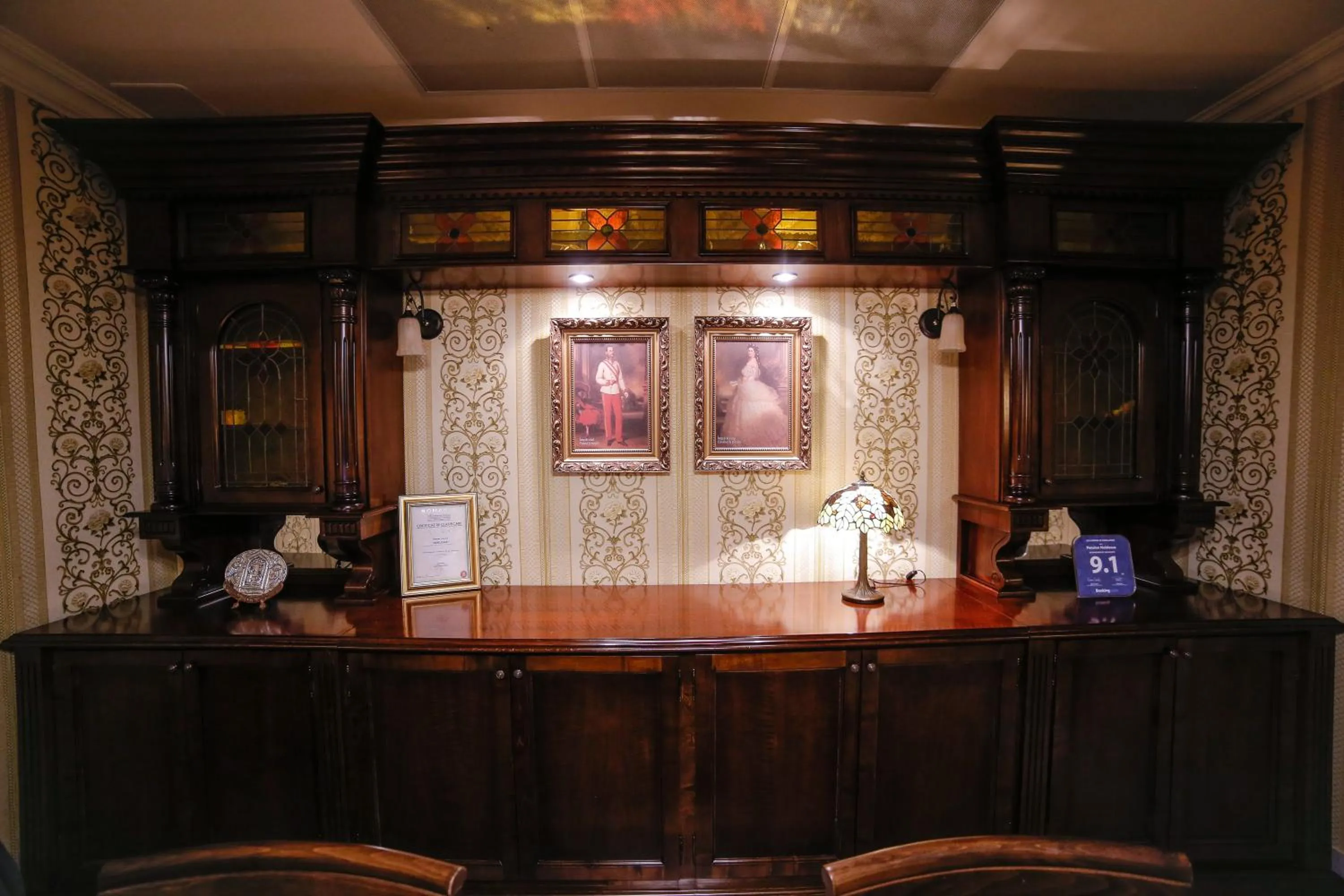 Lobby or reception in Pension Noblesse