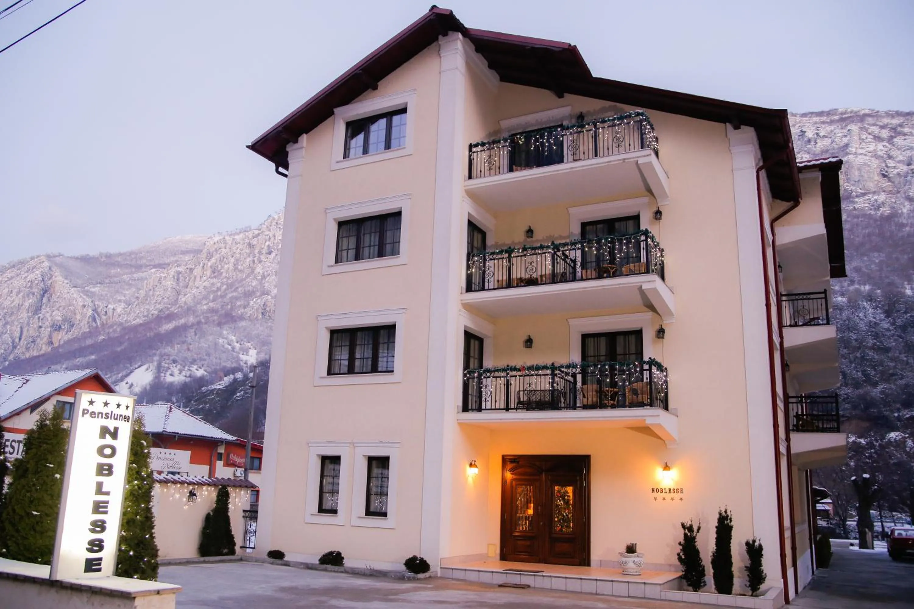 View (from property/room) in Pension Noblesse