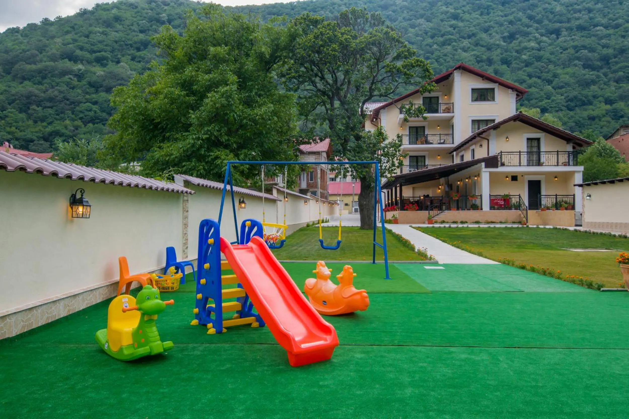 Children play ground in Pension Noblesse