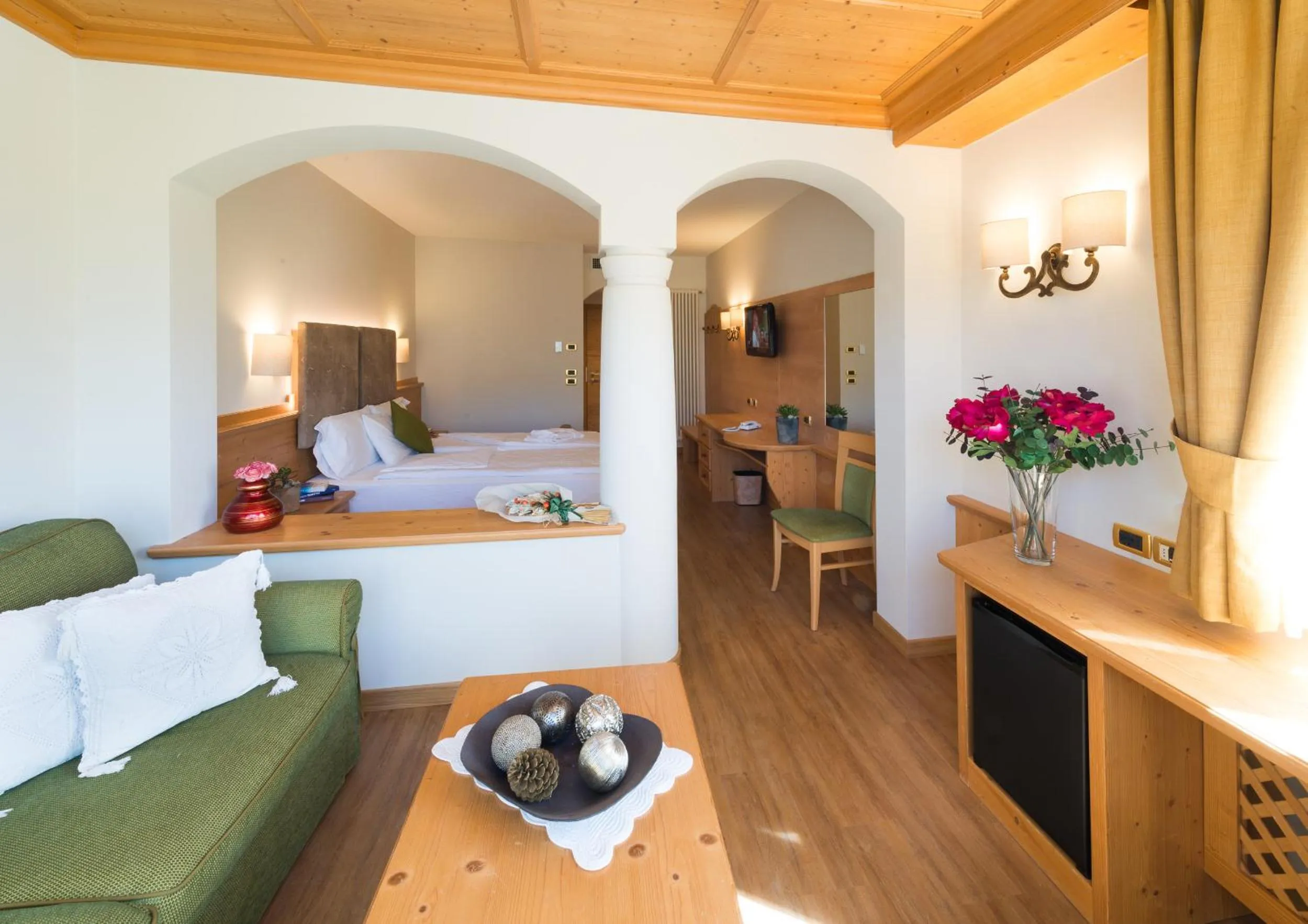 Bed in Hotel Ambassador