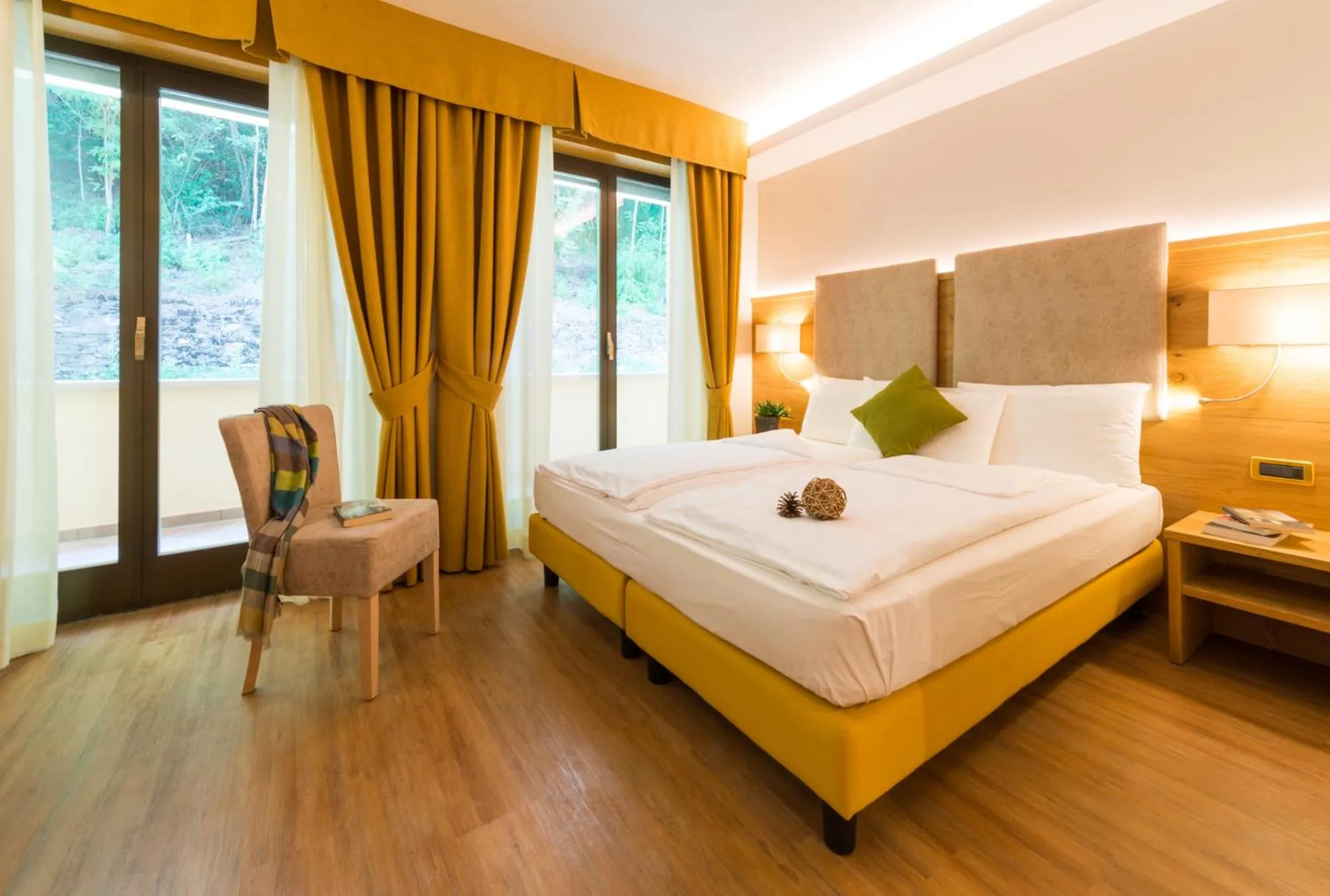 Bed in Hotel Ambassador