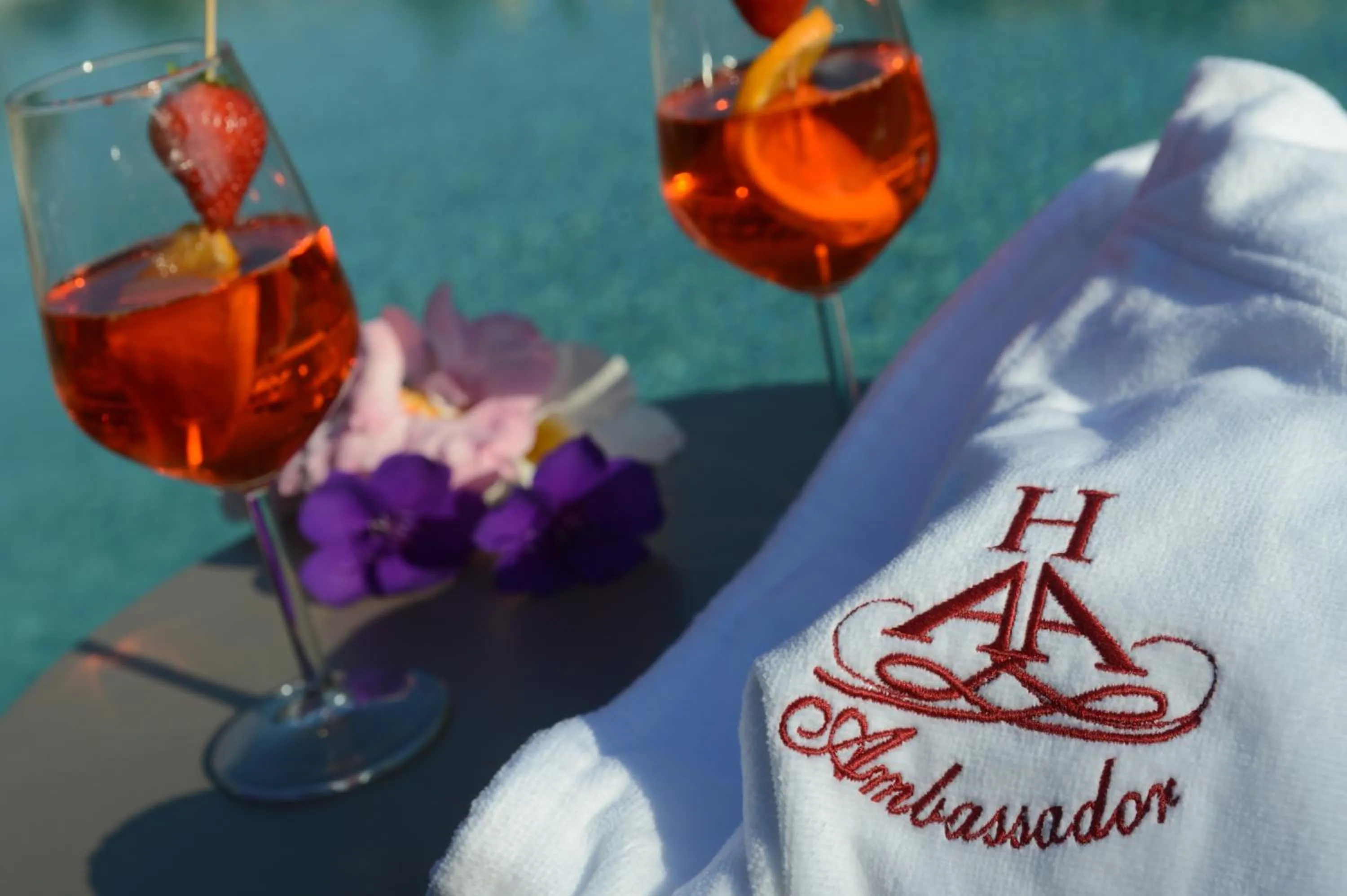 Food and drinks in Hotel Ambassador