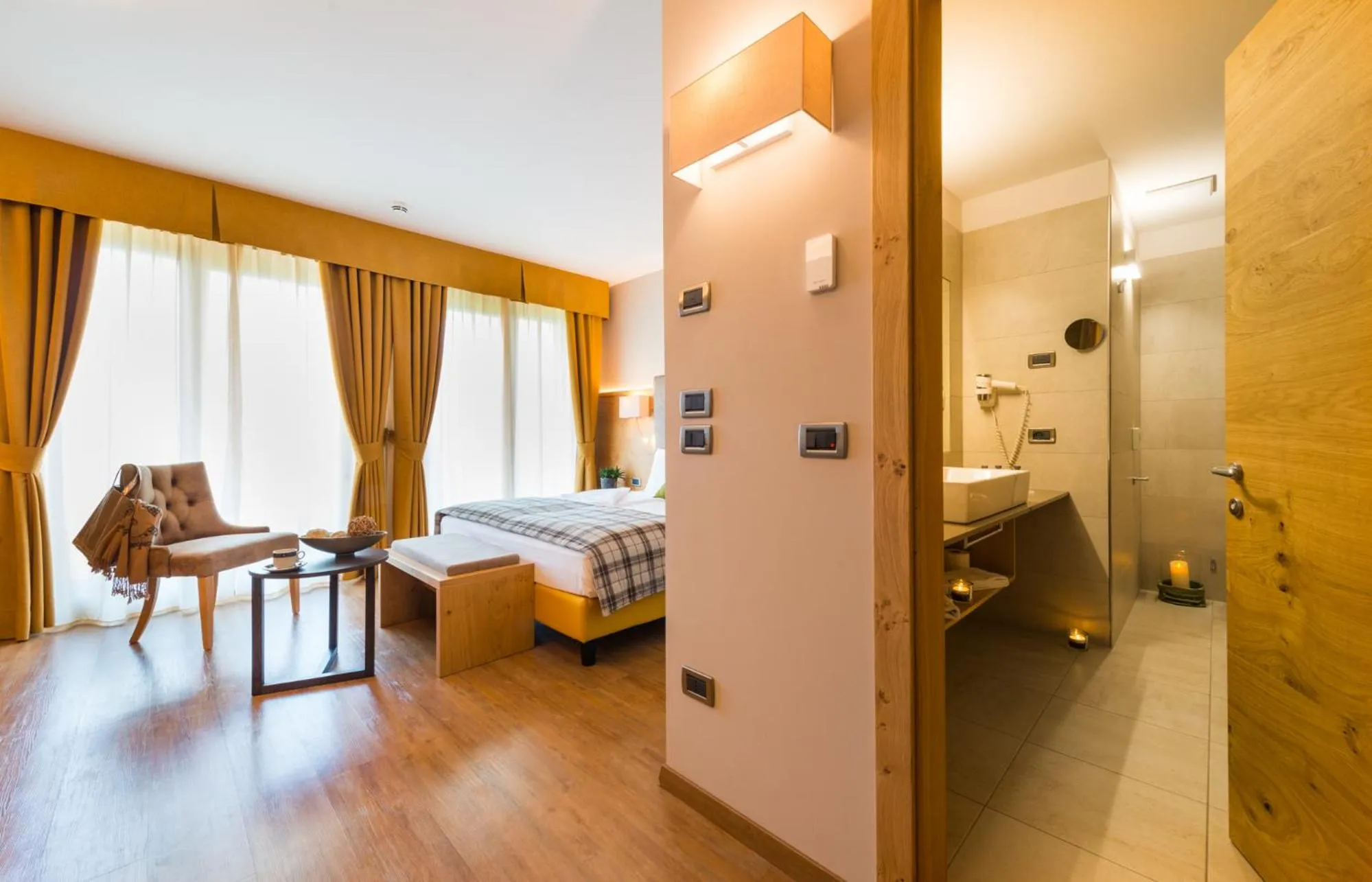 Bed in Hotel Ambassador