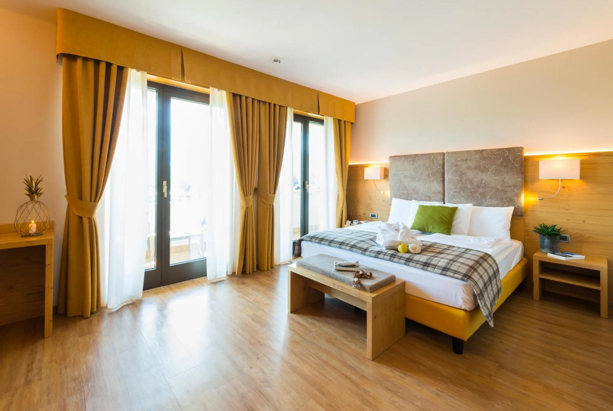 Bed in Hotel Ambassador