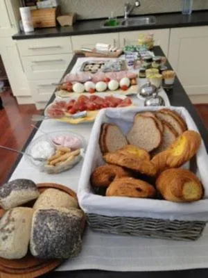 Food in B&B La Villa Zarin