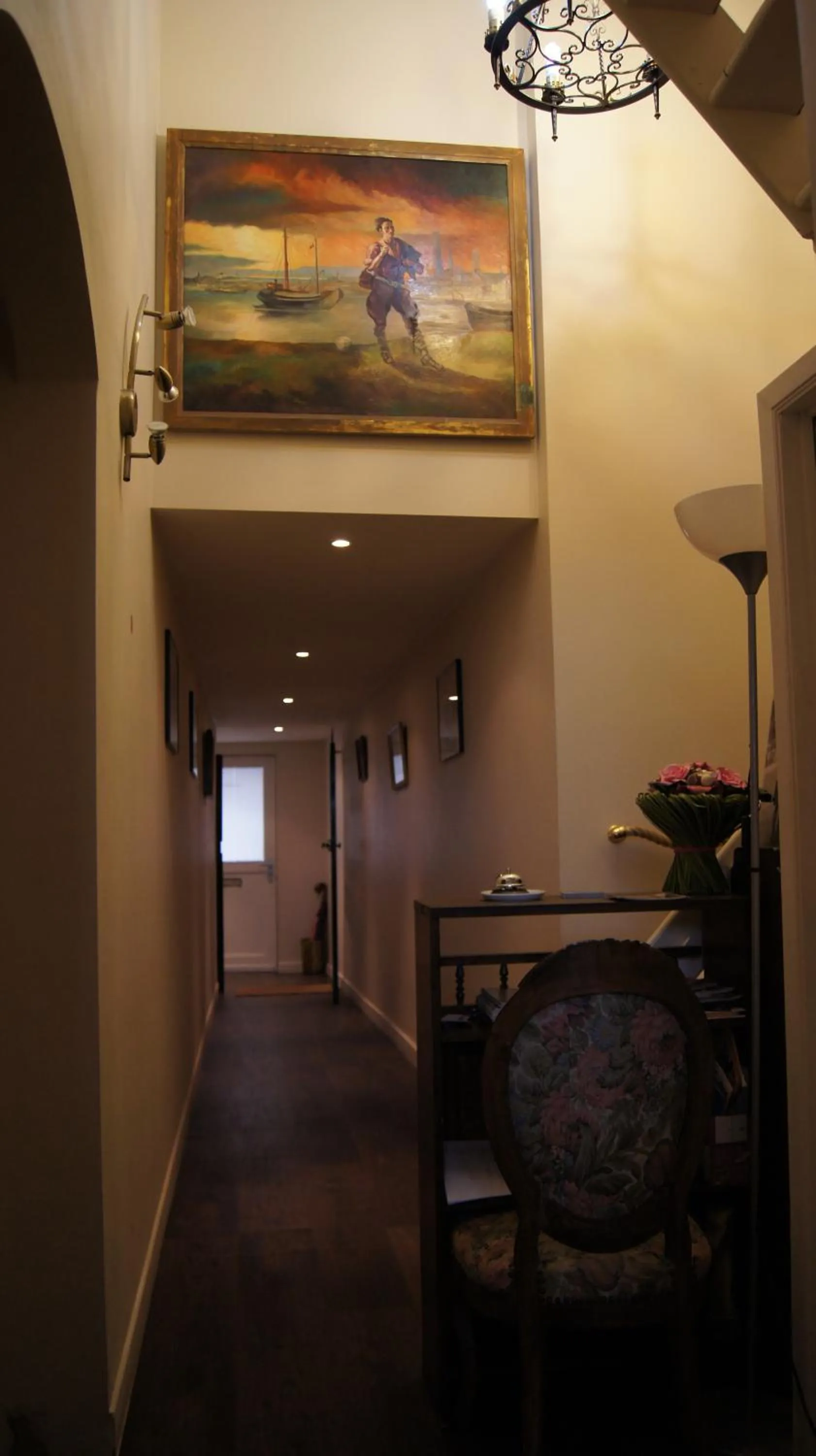 Decorative detail in B&B La Villa Zarin