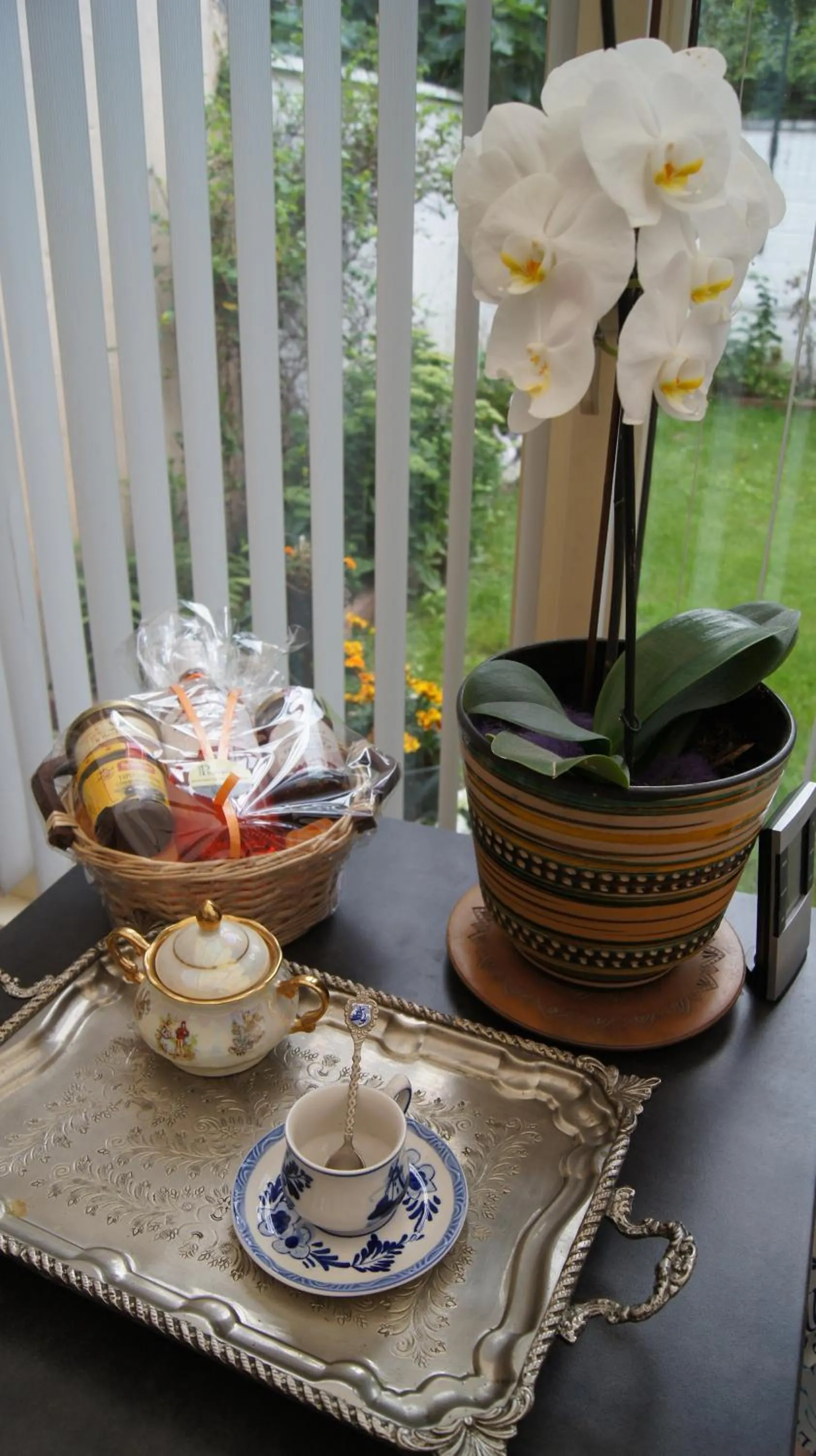 Decorative detail in B&B La Villa Zarin