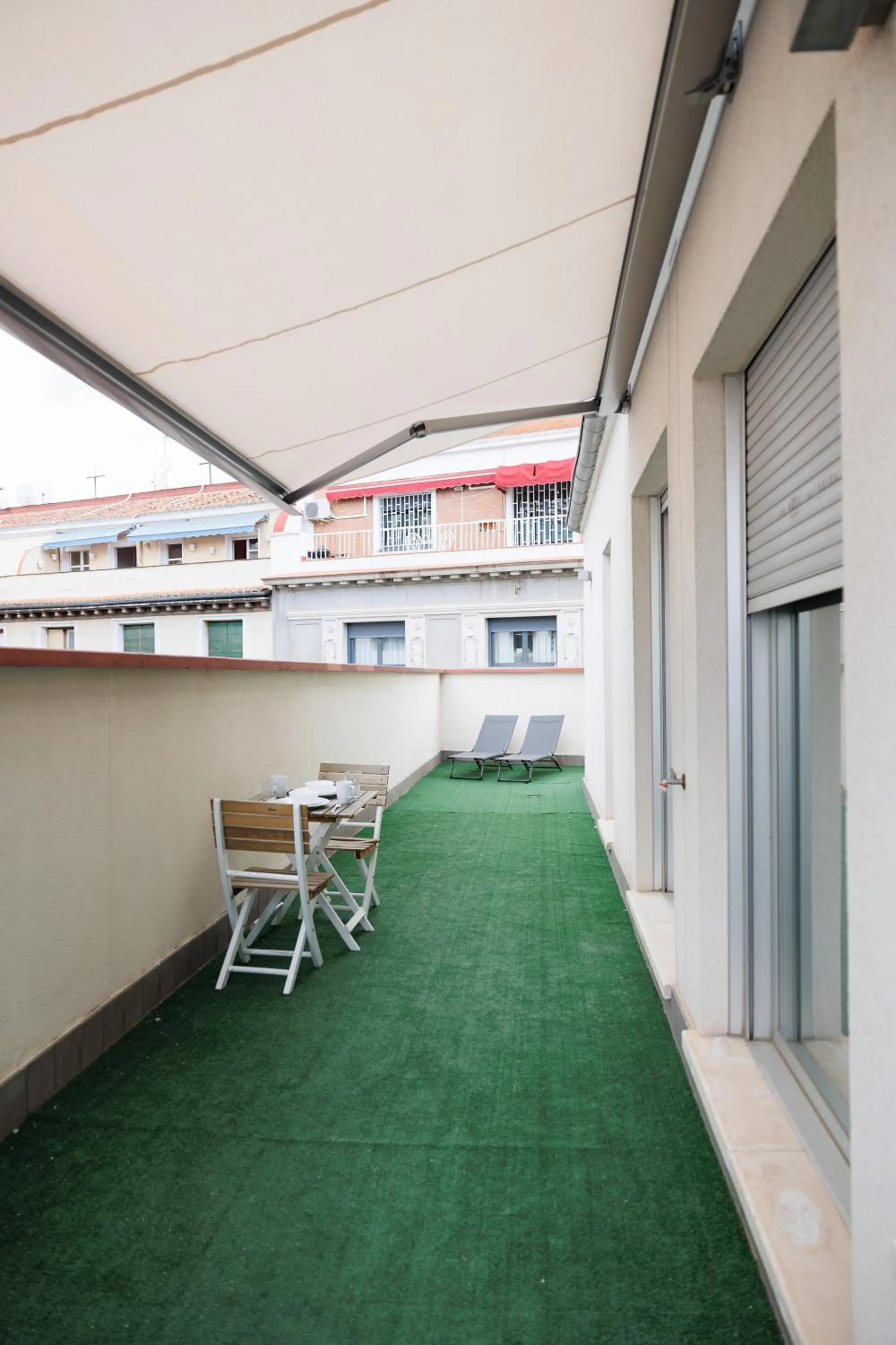 Balcony/Terrace in Slow Suites Gran Vía