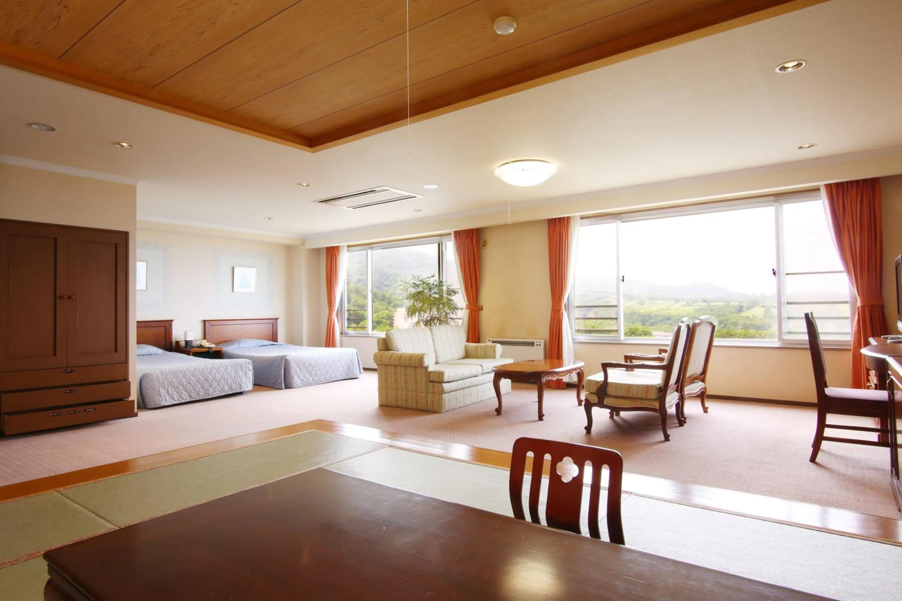 Living room in Shiretoko Daiichi Hotel