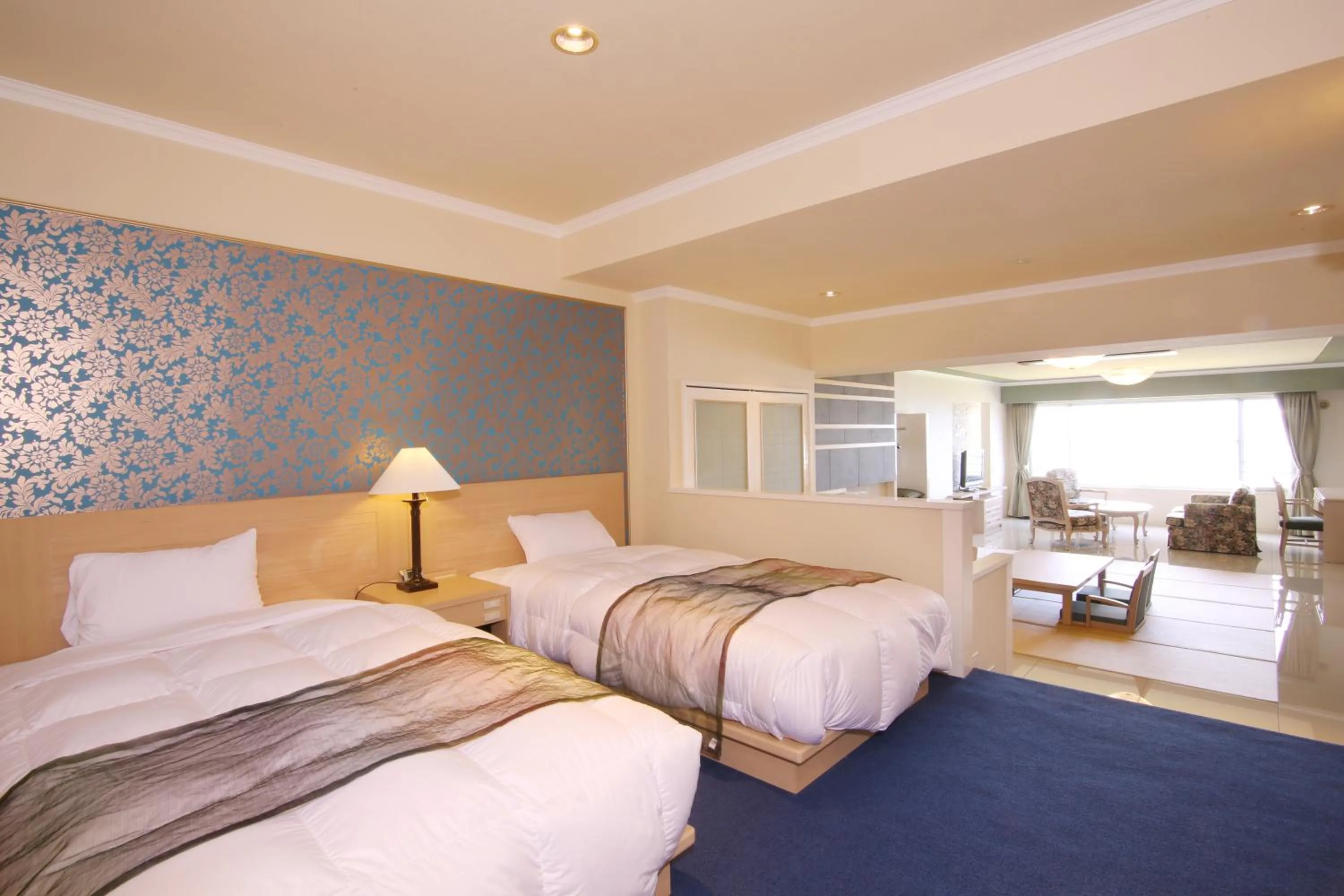 Photo of the whole room, Bed in Shiretoko Daiichi Hotel