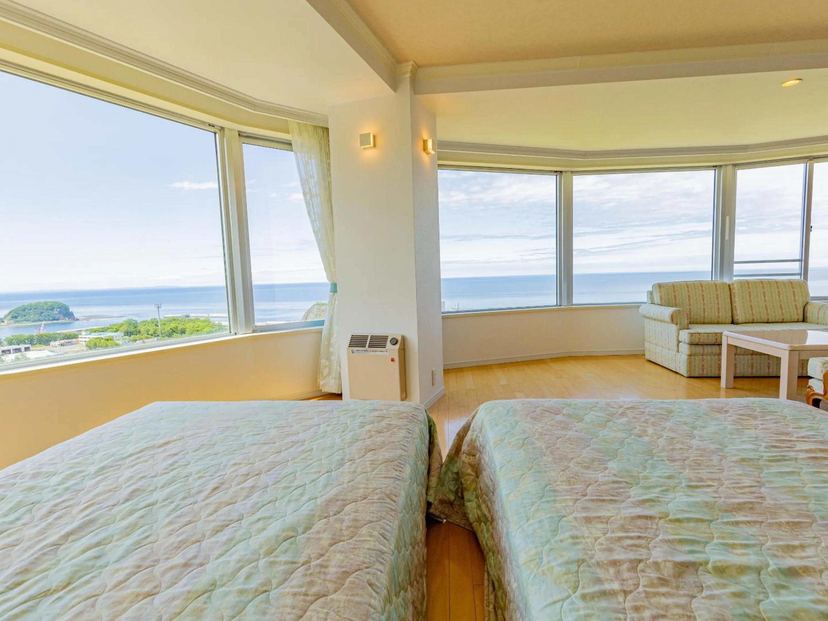 Bed in Shiretoko Daiichi Hotel