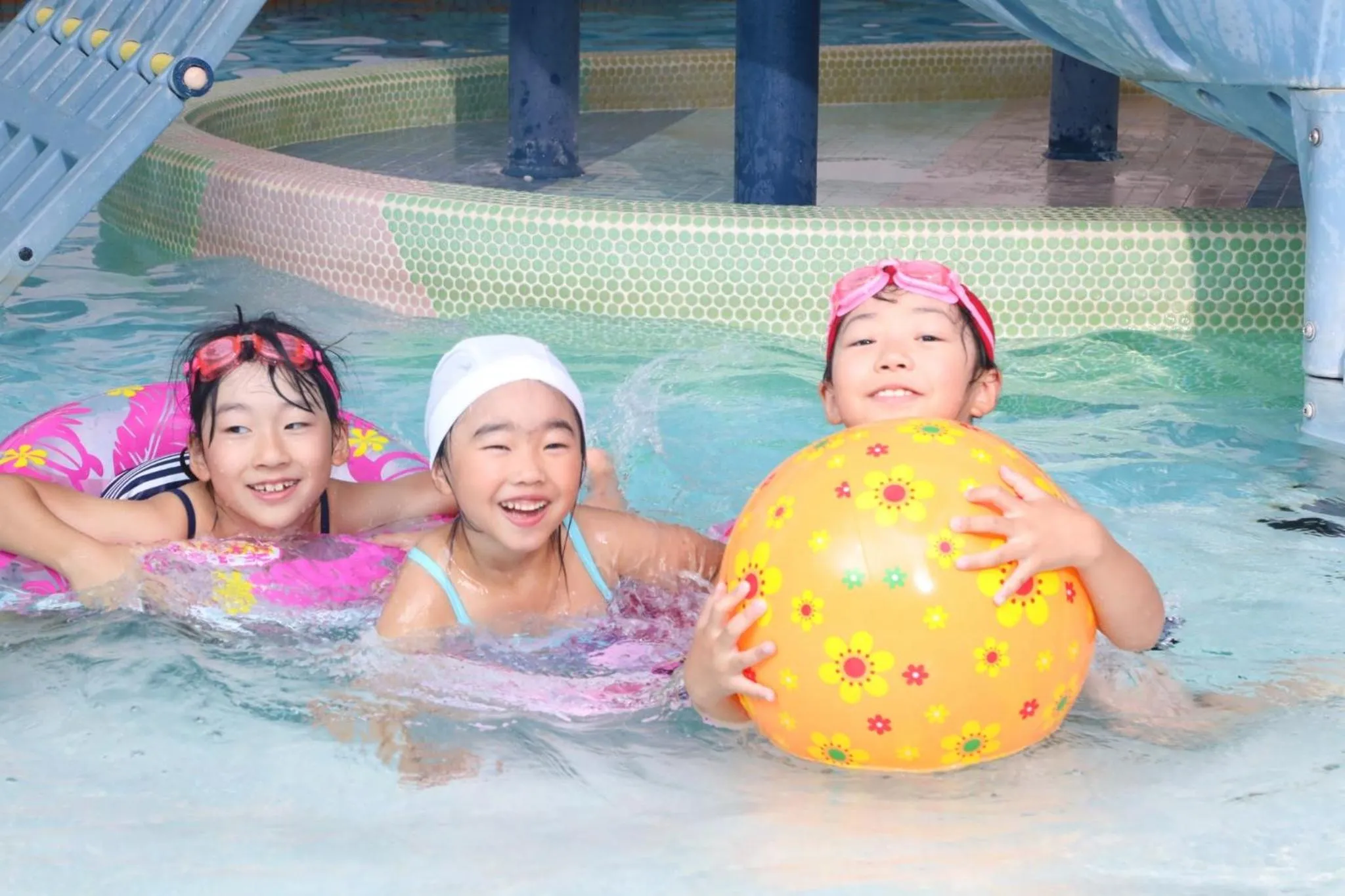 Swimming pool in Shiretoko Daiichi Hotel