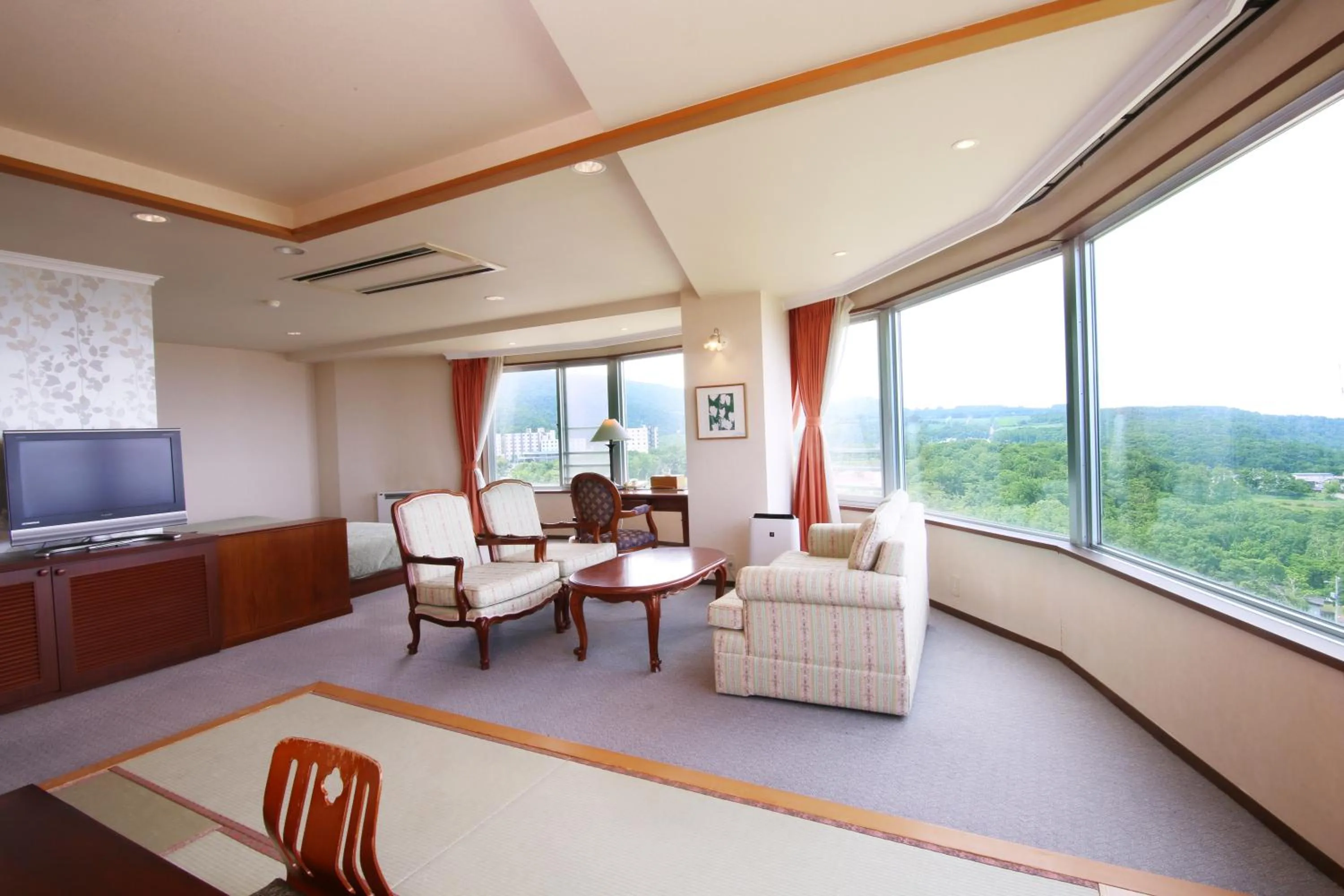 Living room in Shiretoko Daiichi Hotel
