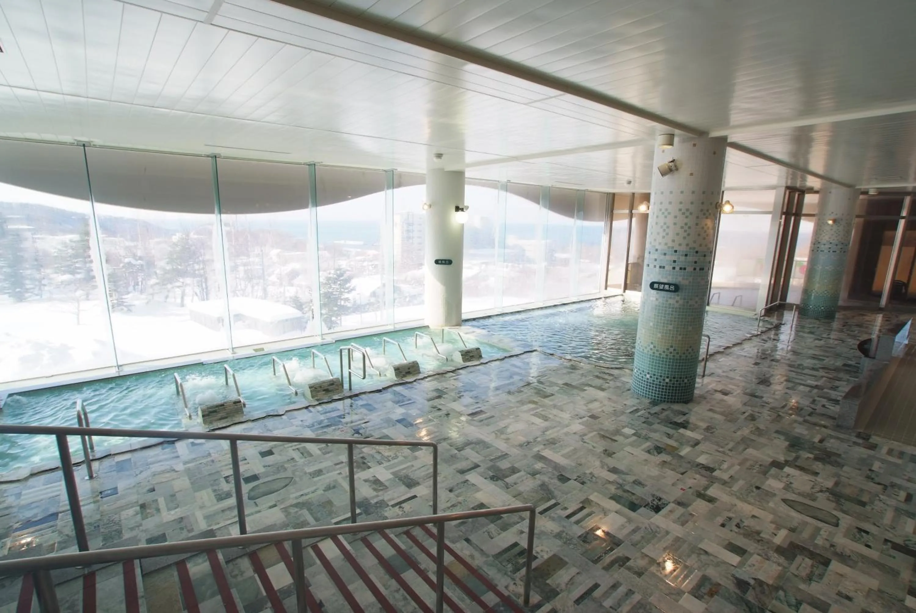 Hot Spring Bath in Shiretoko Daiichi Hotel