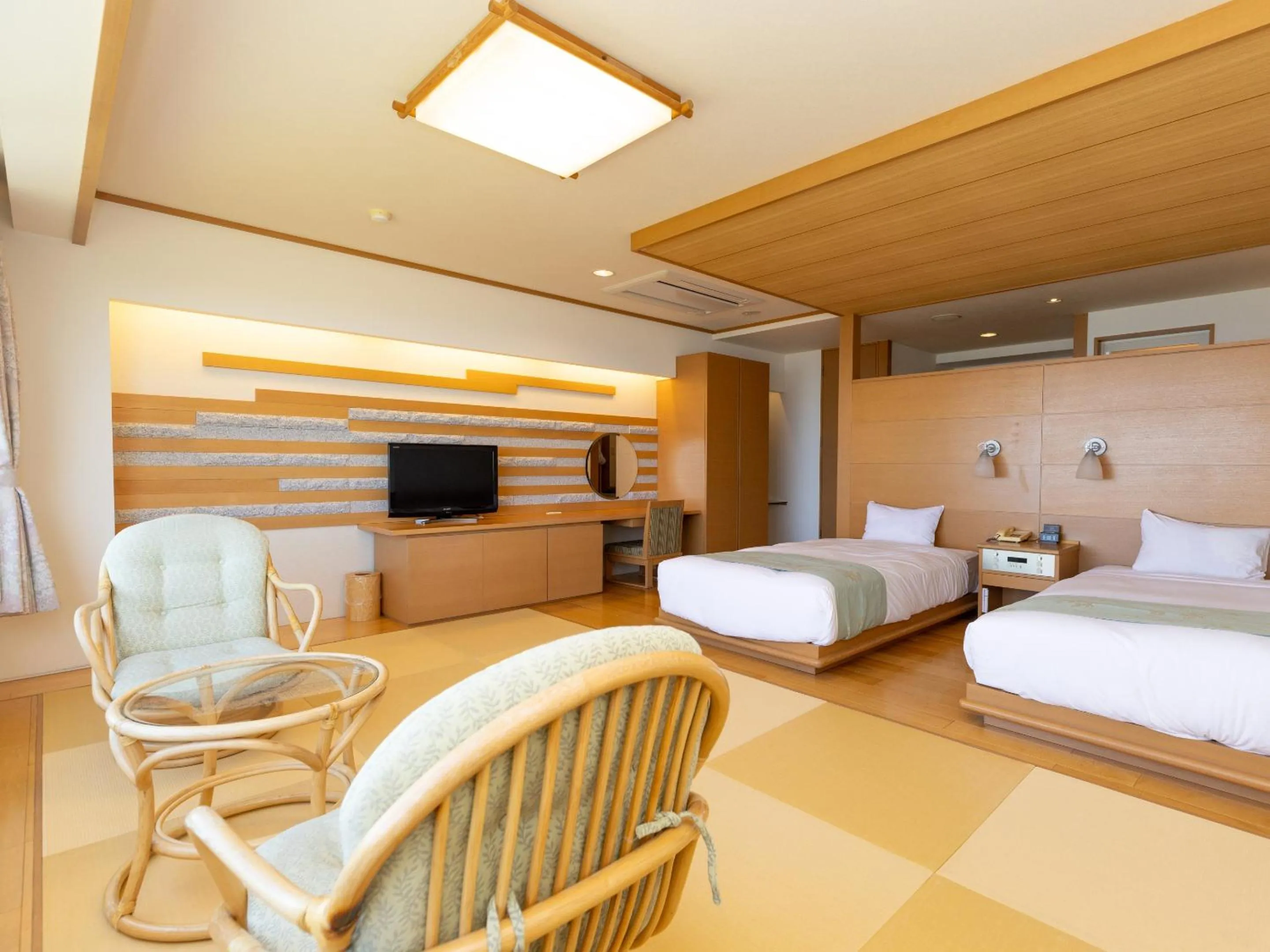 Photo of the whole room, Bed in Shiretoko Daiichi Hotel