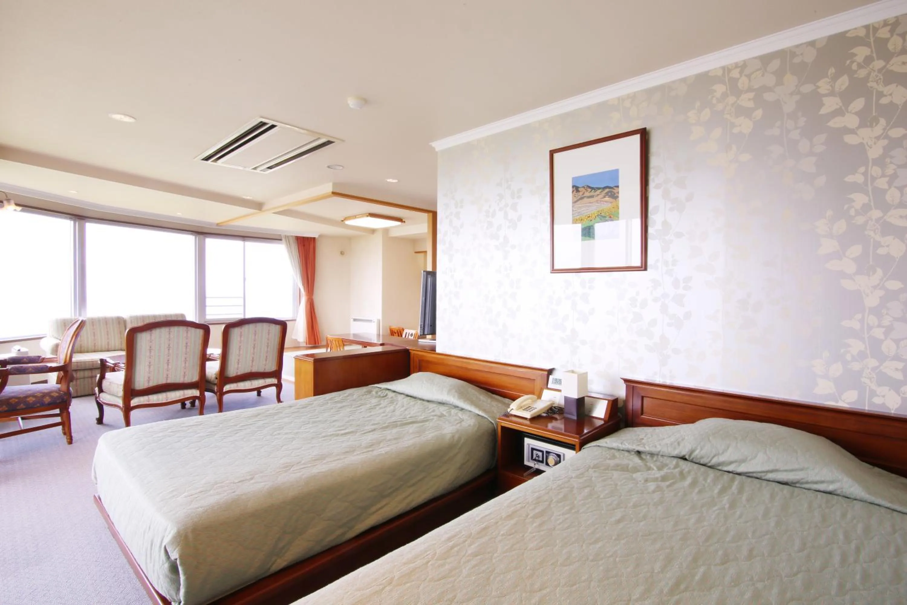Bedroom, Bed in Shiretoko Daiichi Hotel