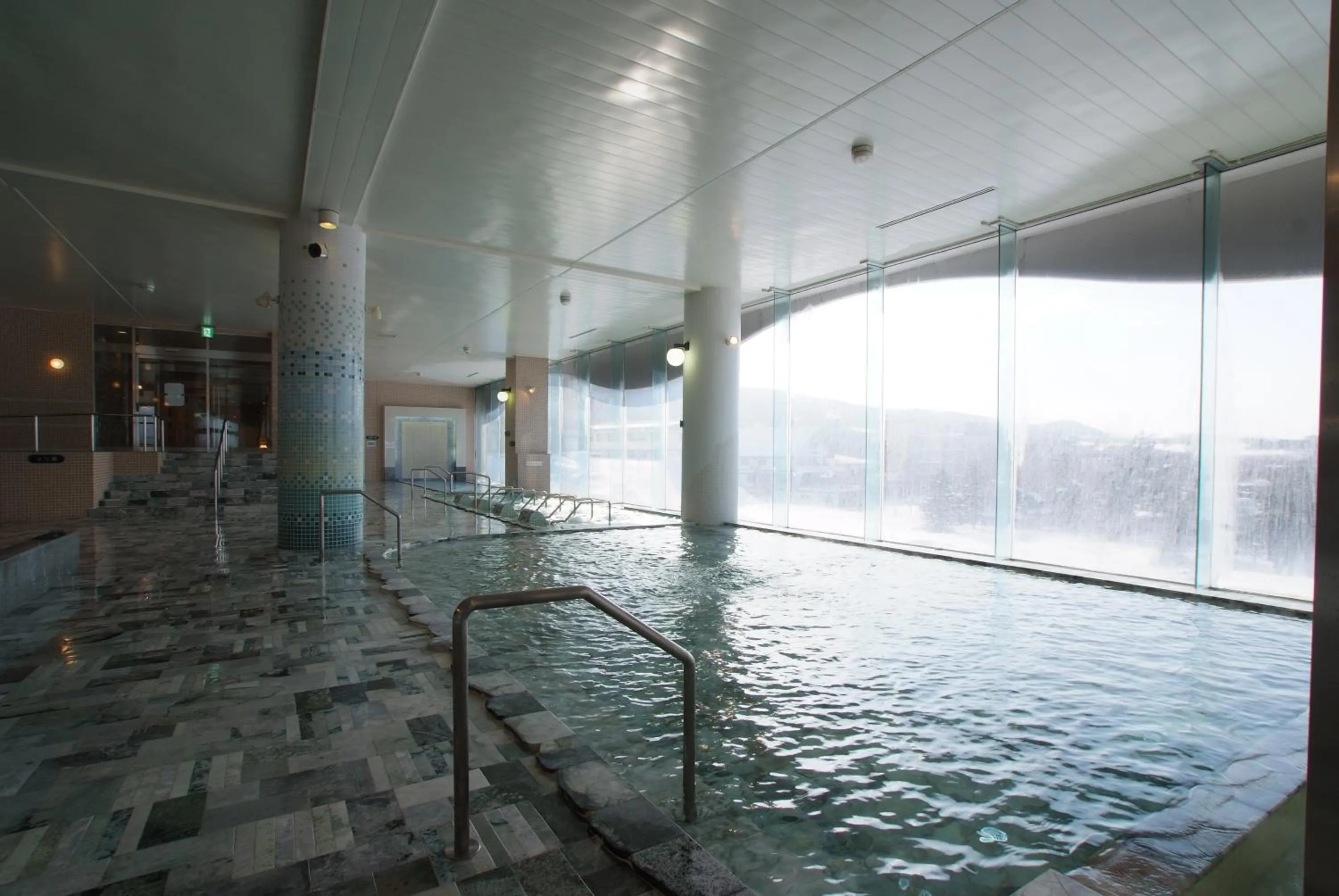 Hot Spring Bath in Shiretoko Daiichi Hotel