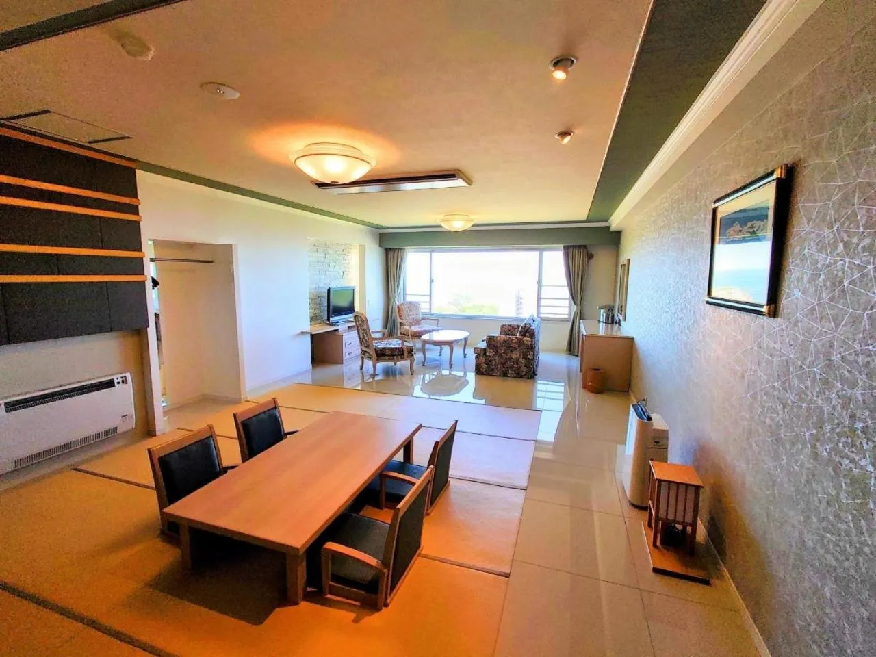 Living room in Shiretoko Daiichi Hotel
