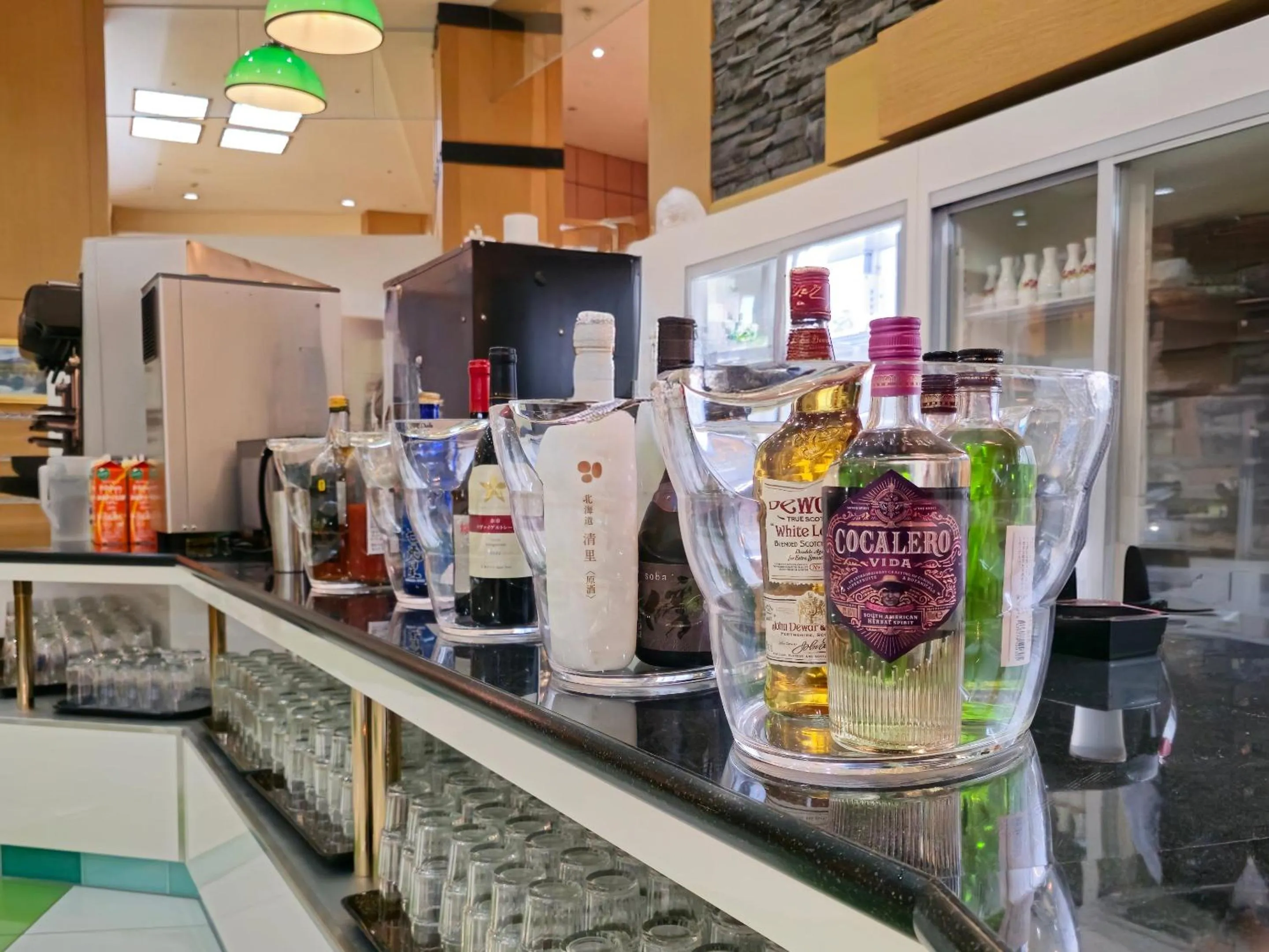 Food and drinks in Shiretoko Daiichi Hotel