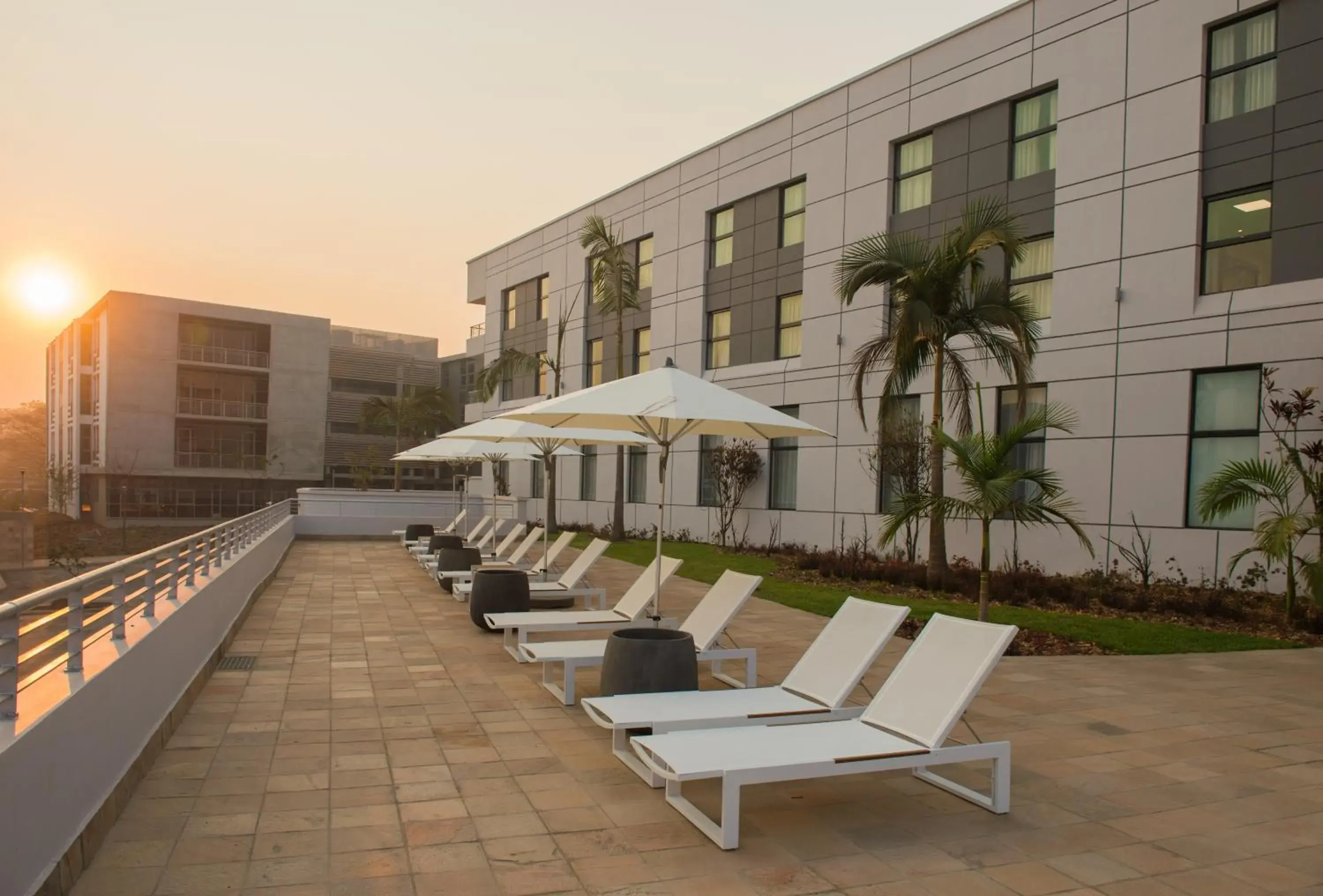 Pool view in Garden Court Kitwe Pool view in Garden Court Kitwe