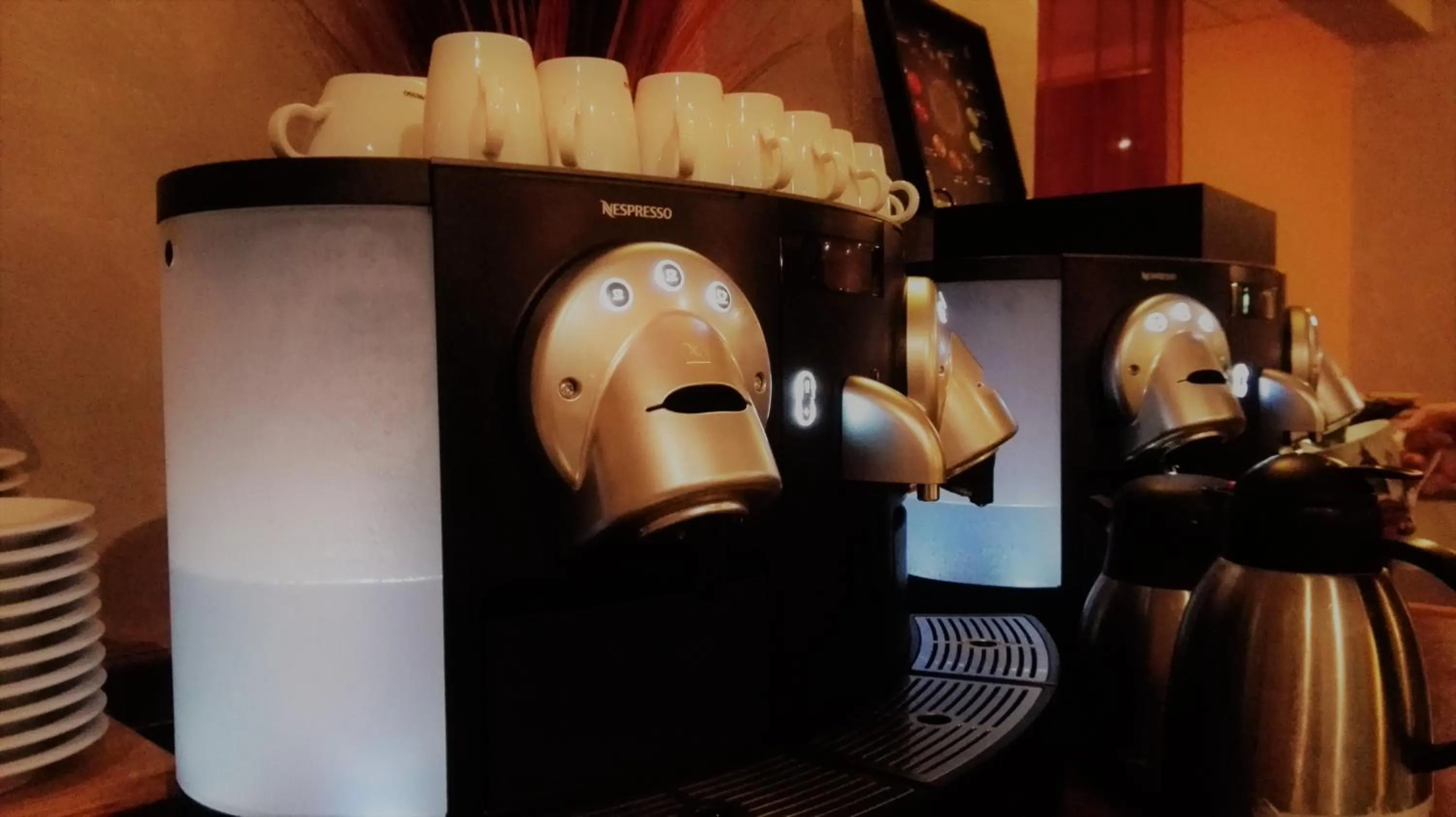Continental breakfast in Hôtel Fontaine, Morlaix