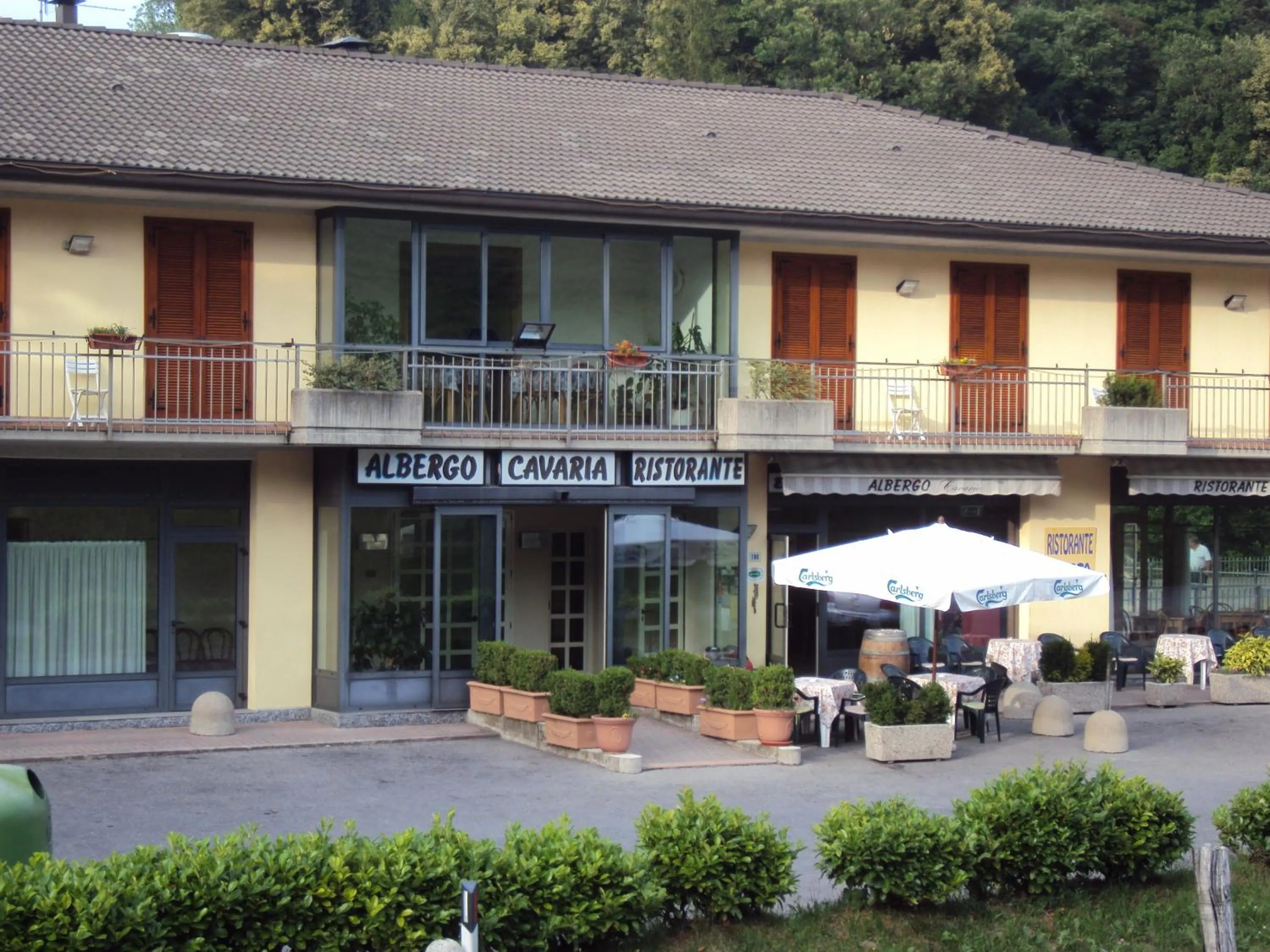 Facade/entrance in Hotel Cavaria
