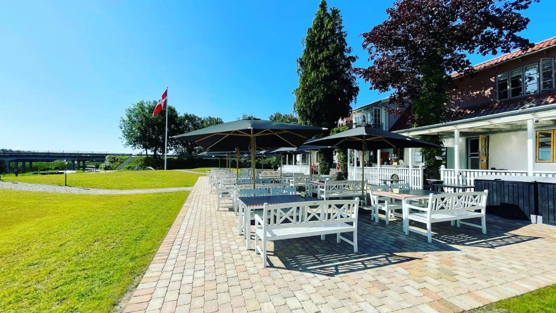 Balcony/Terrace in Svostrup Kro