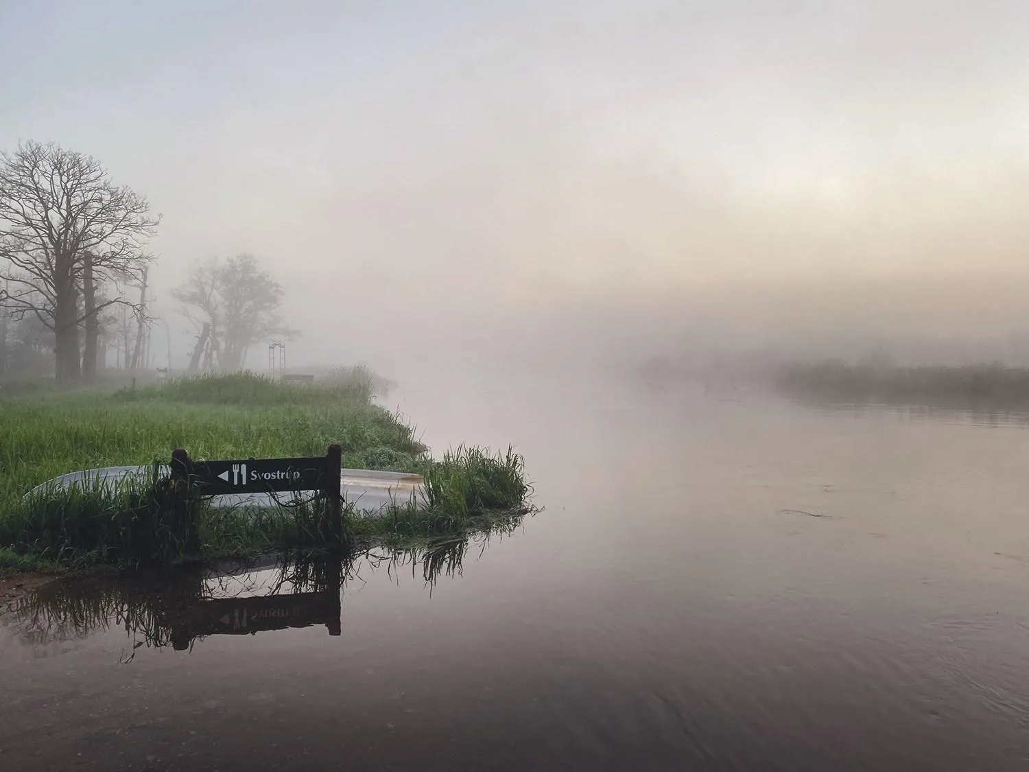River view in Svostrup Kro