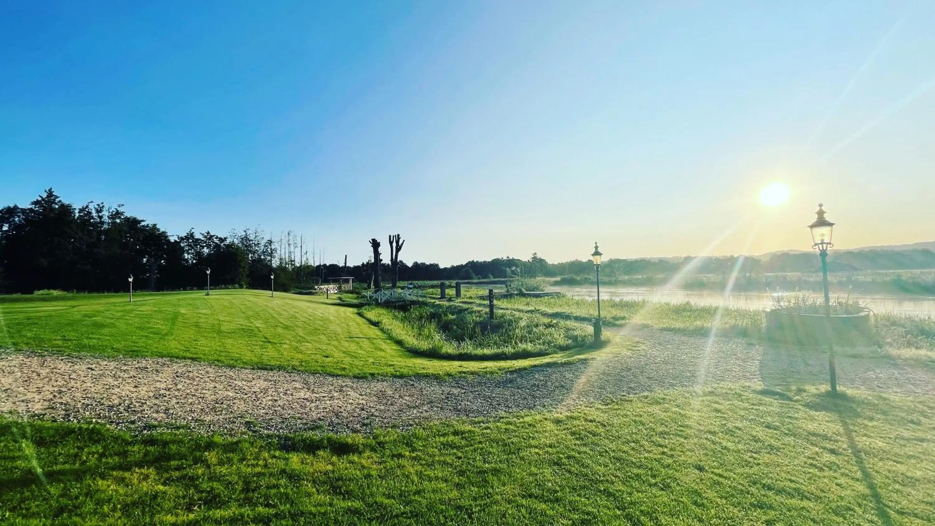 Garden in Svostrup Kro