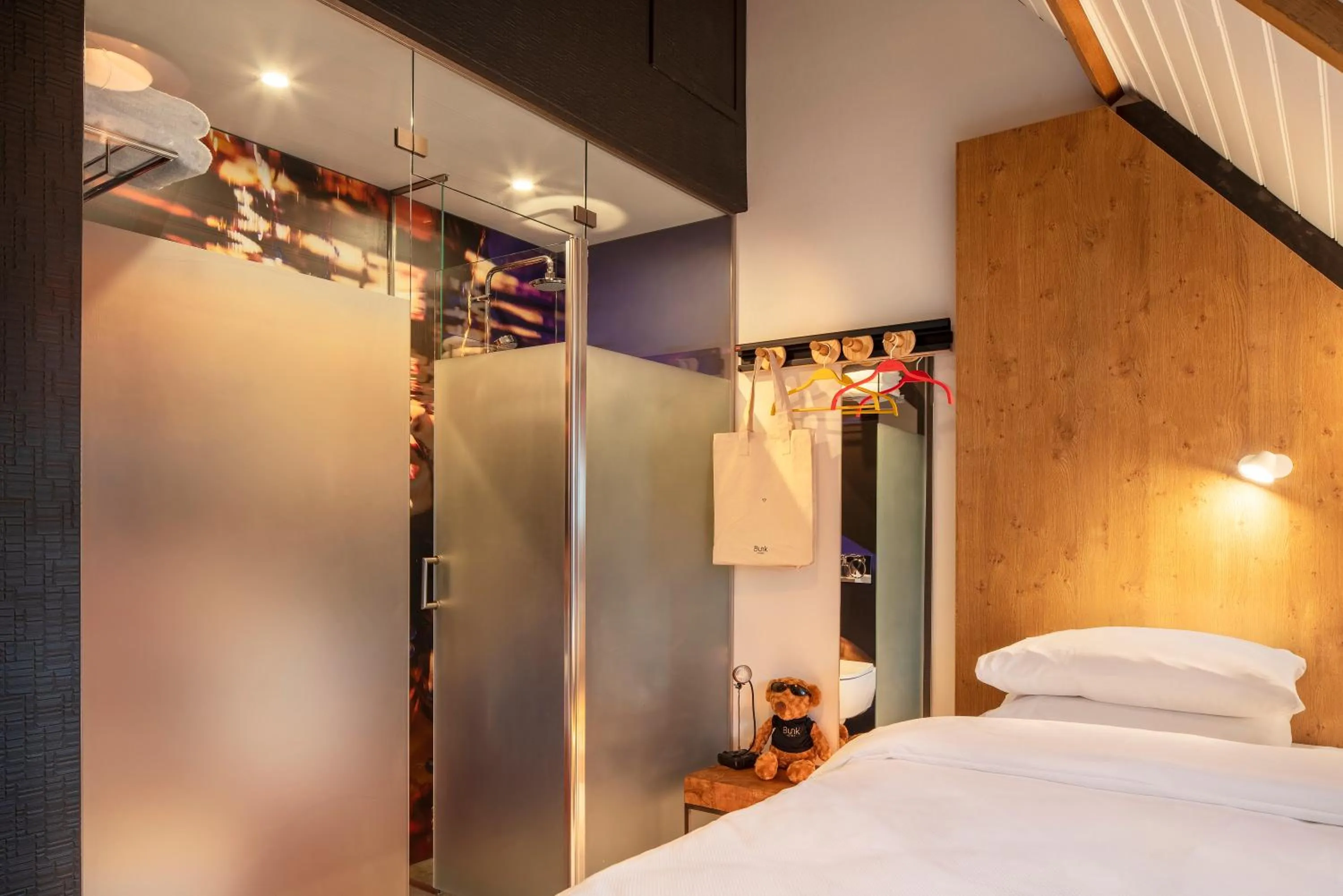 Bed in Bunk Hotel Utrecht
