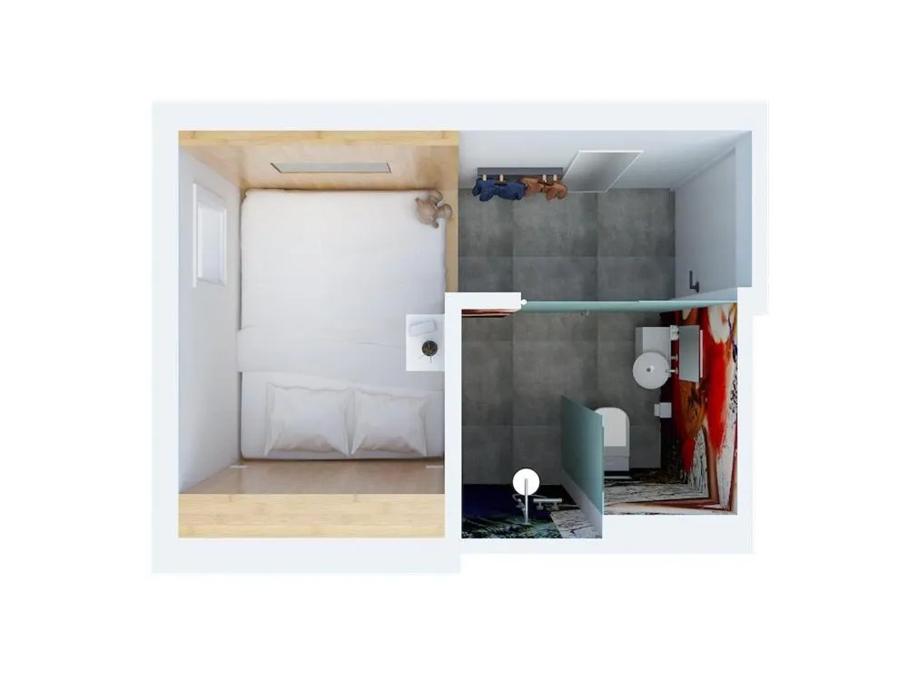 Photo of the whole room in Bunk Hotel Utrecht