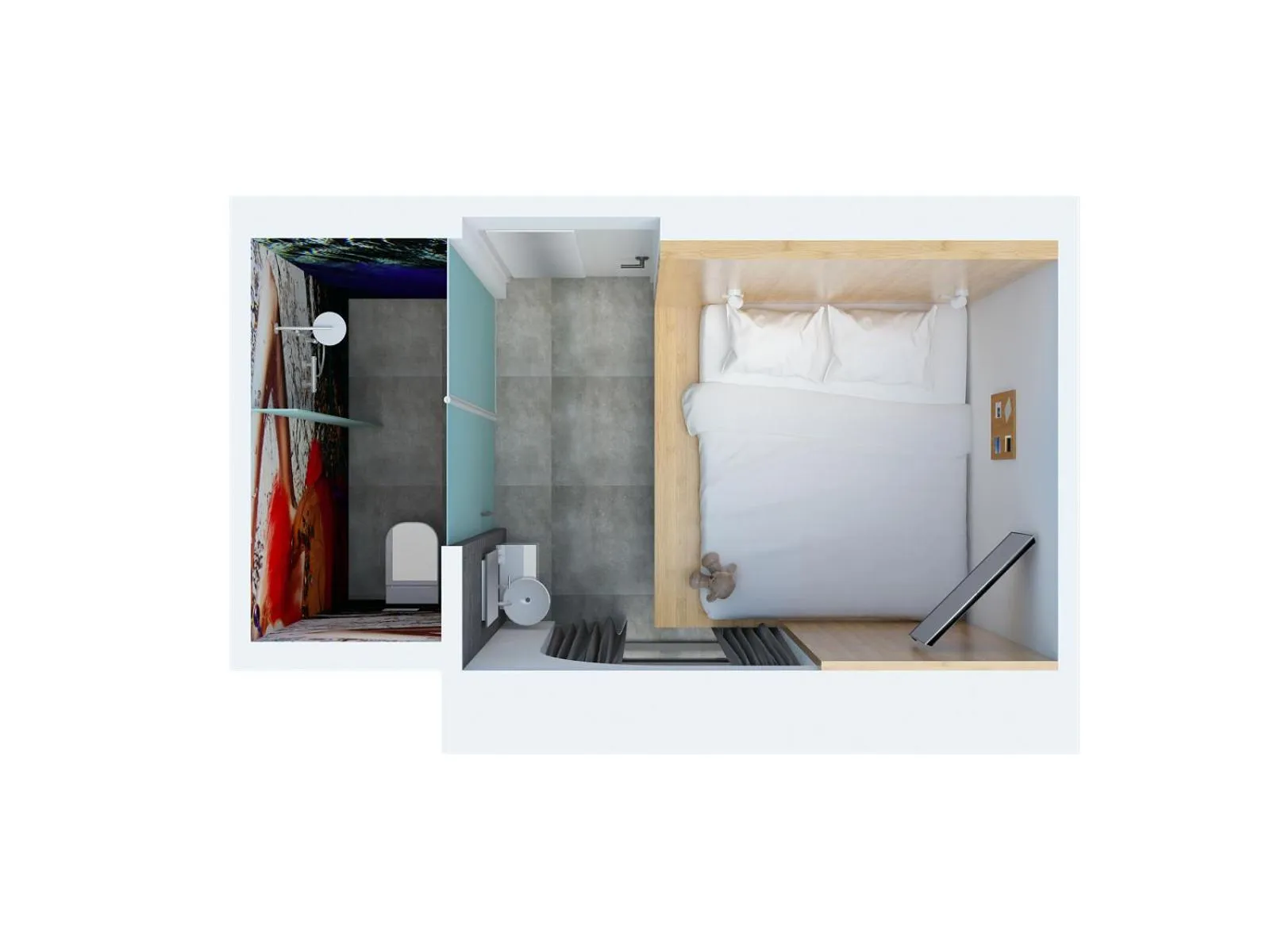 Photo of the whole room in Bunk Hotel Utrecht