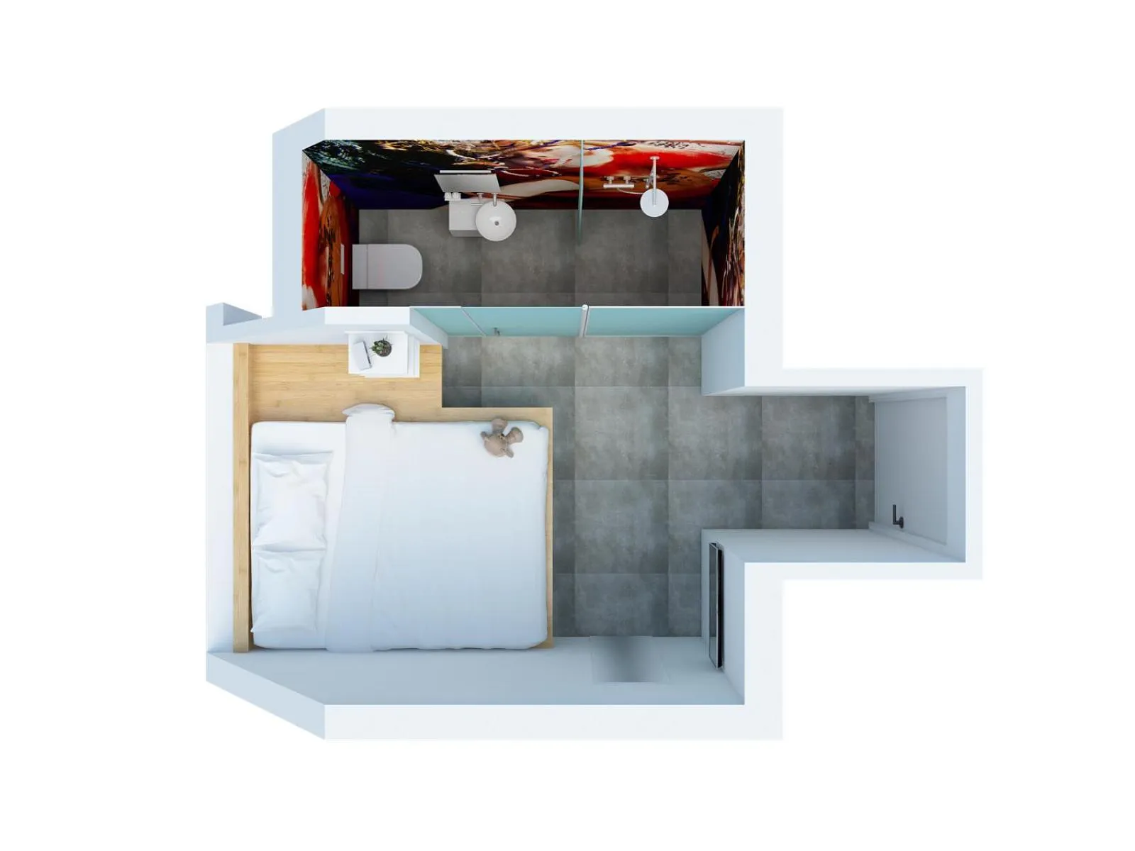 Photo of the whole room in Bunk Hotel Utrecht