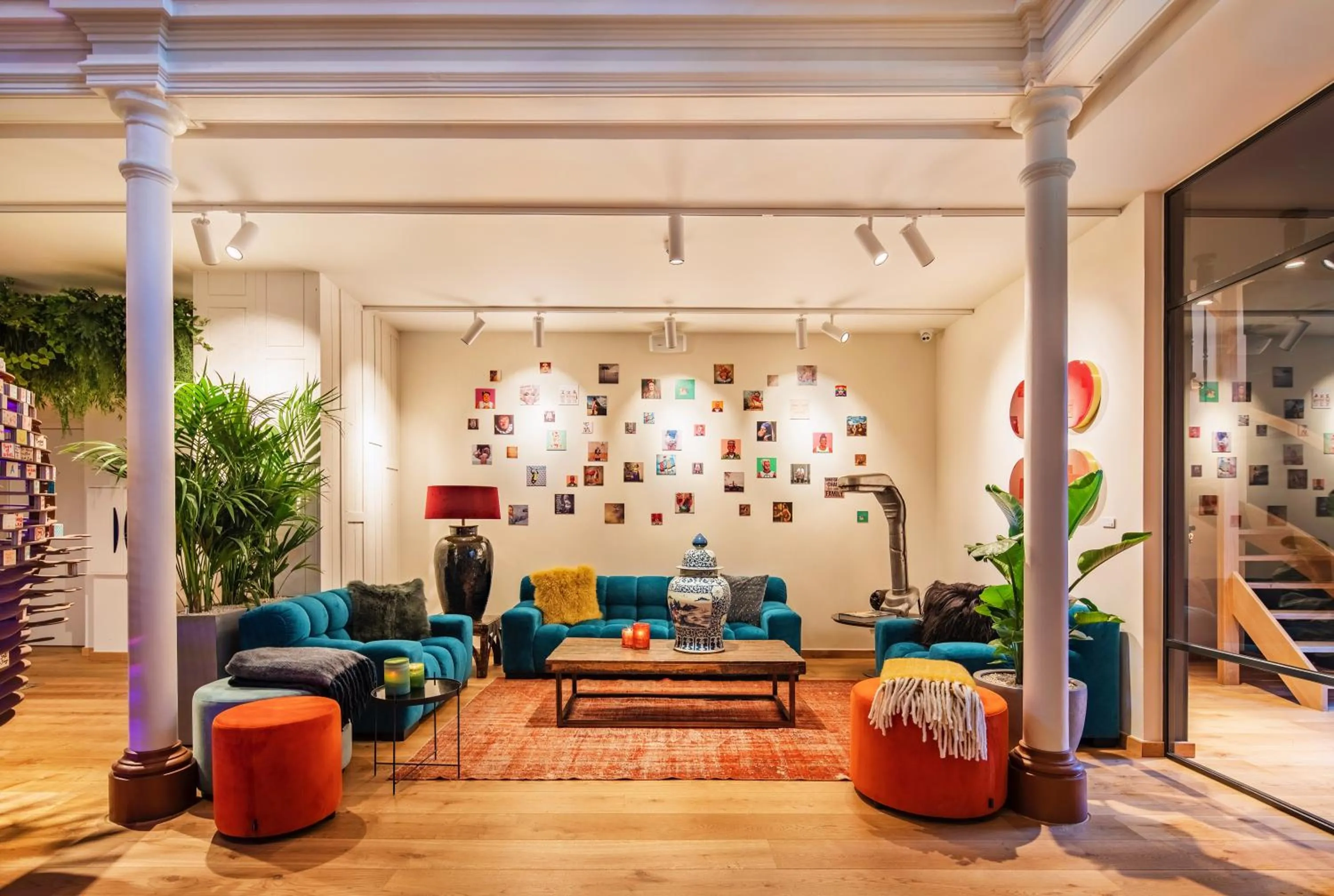 Lobby or reception in Bunk Hotel Utrecht