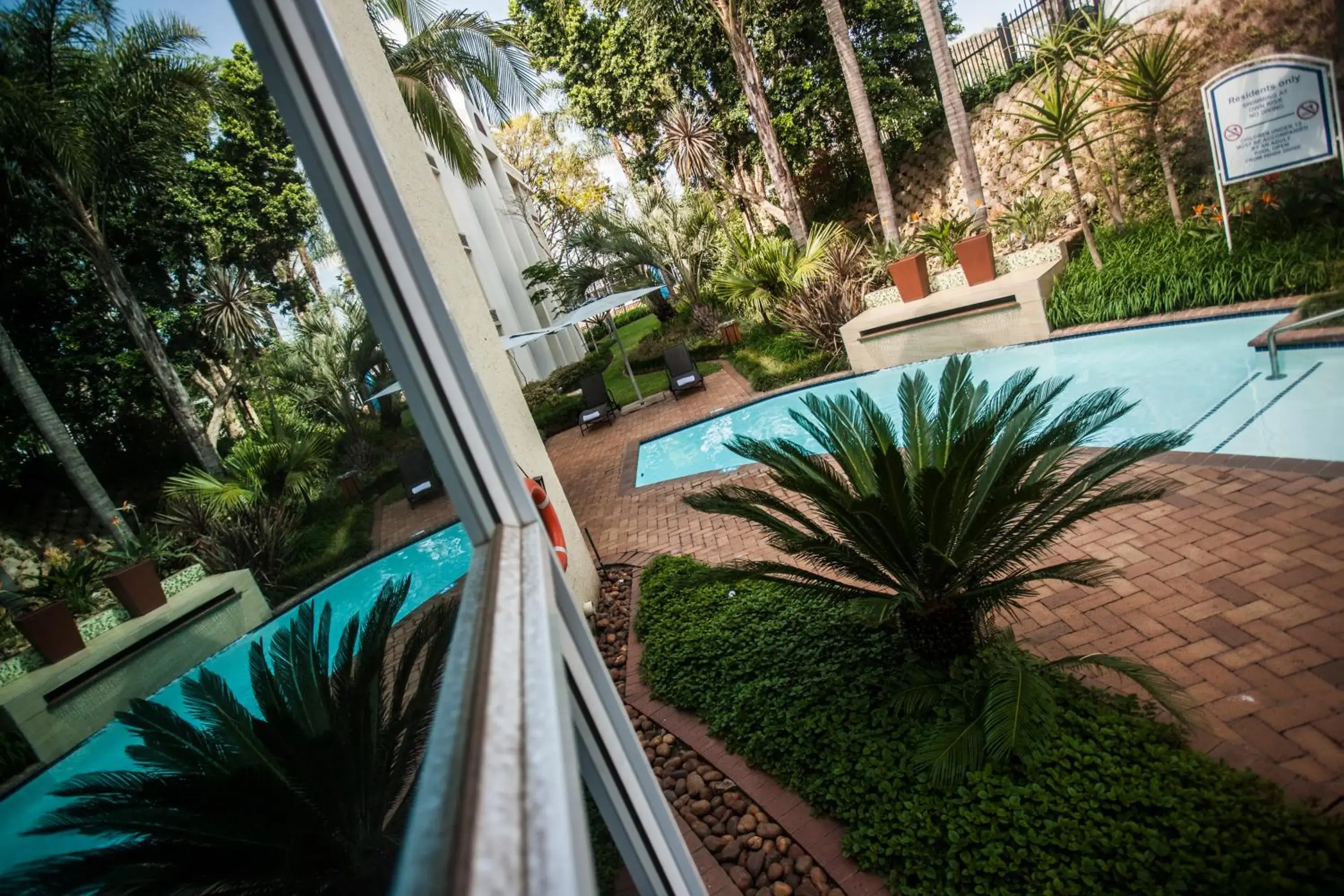 Swimming pool in StayEasy Pretoria Swimming pool in StayEasy Pretoria