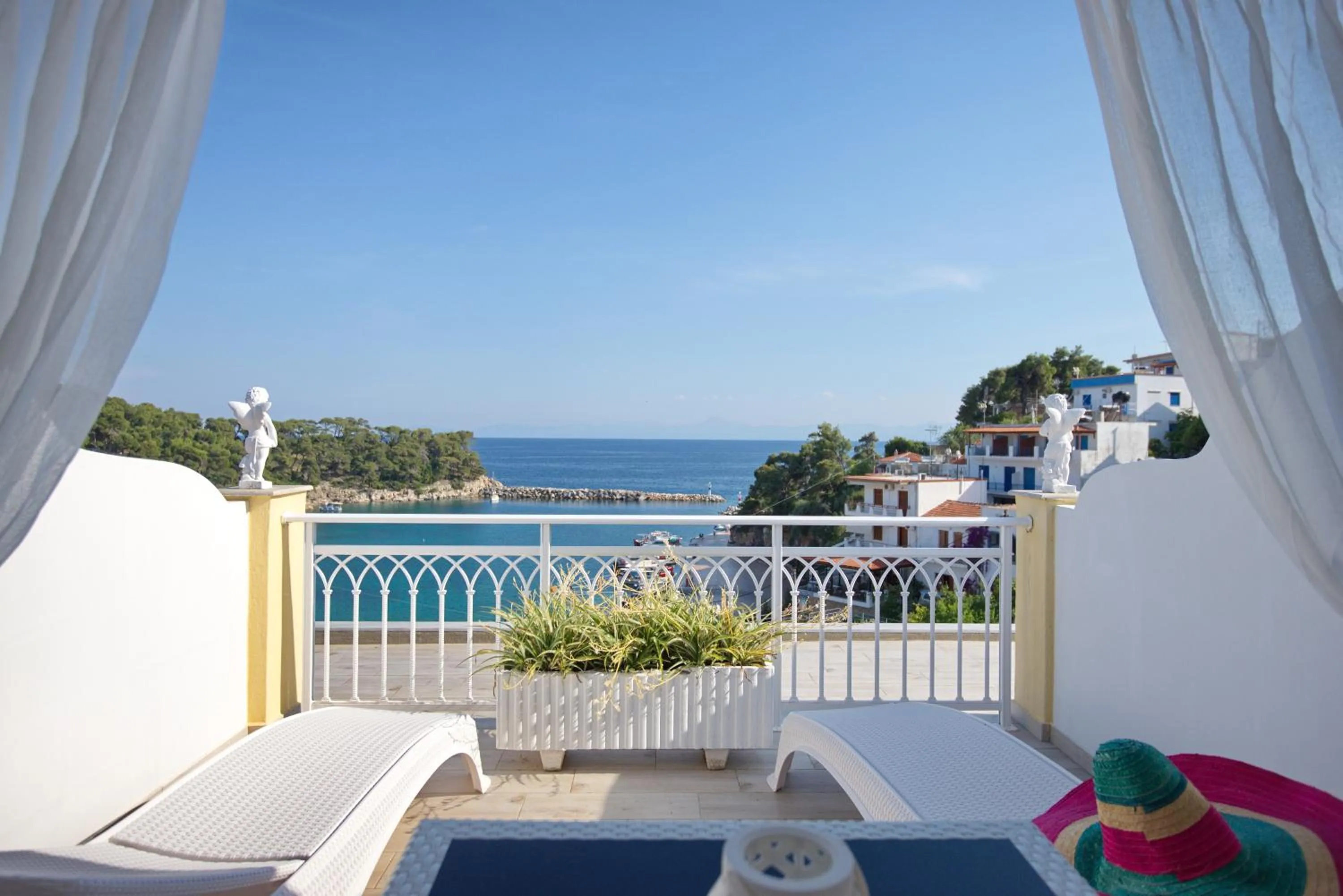 Balcony/Terrace in Pension Votsi