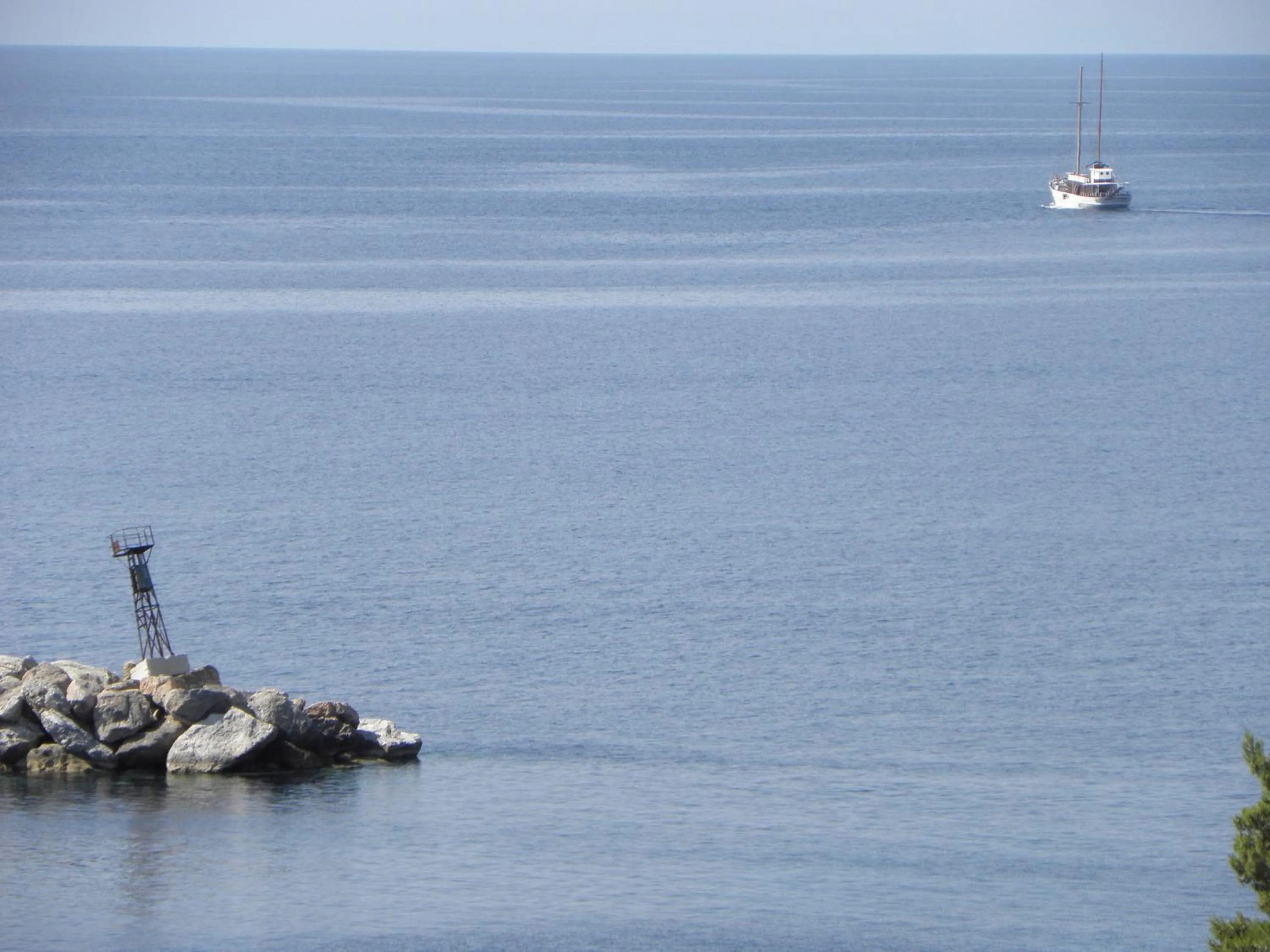 Sea view in Pension Votsi